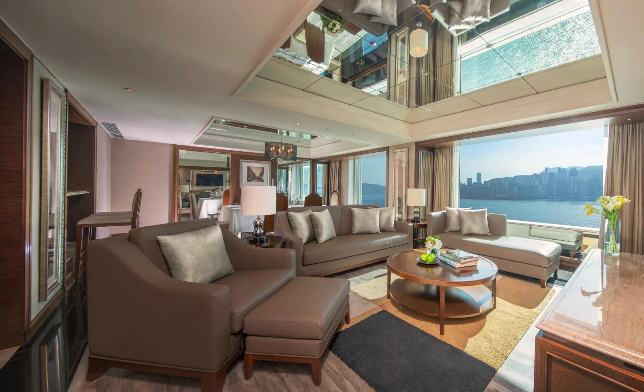 Photo of the whole room in InterContinental Grand Stanford Hong Kong by IHG