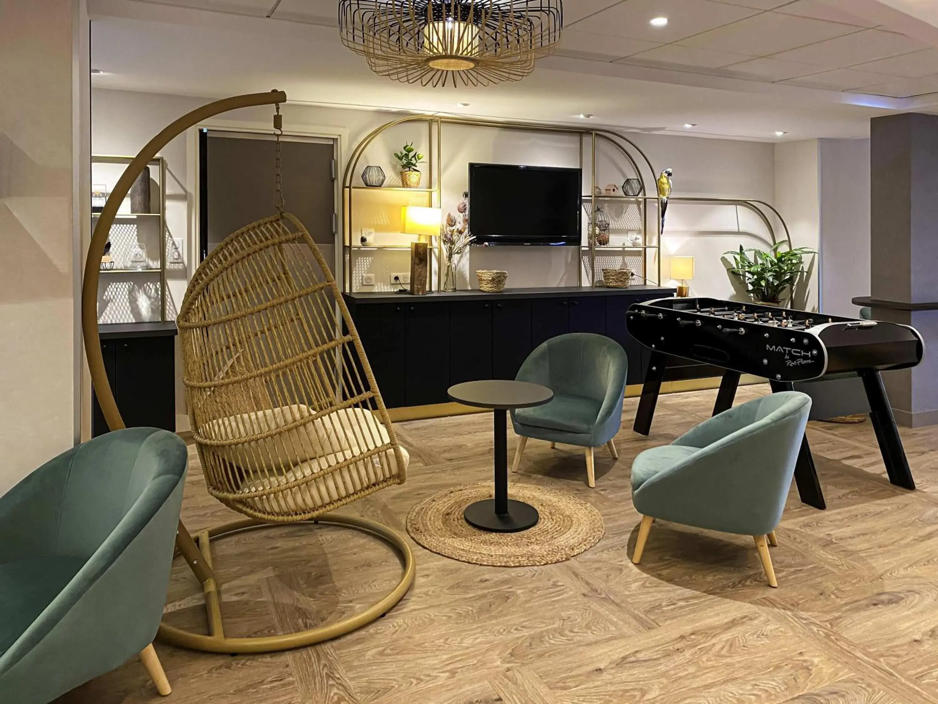 Lounge or bar in ibis Styles Rennes Cesson Lounge or bar in ibis Styles Rennes Cesson