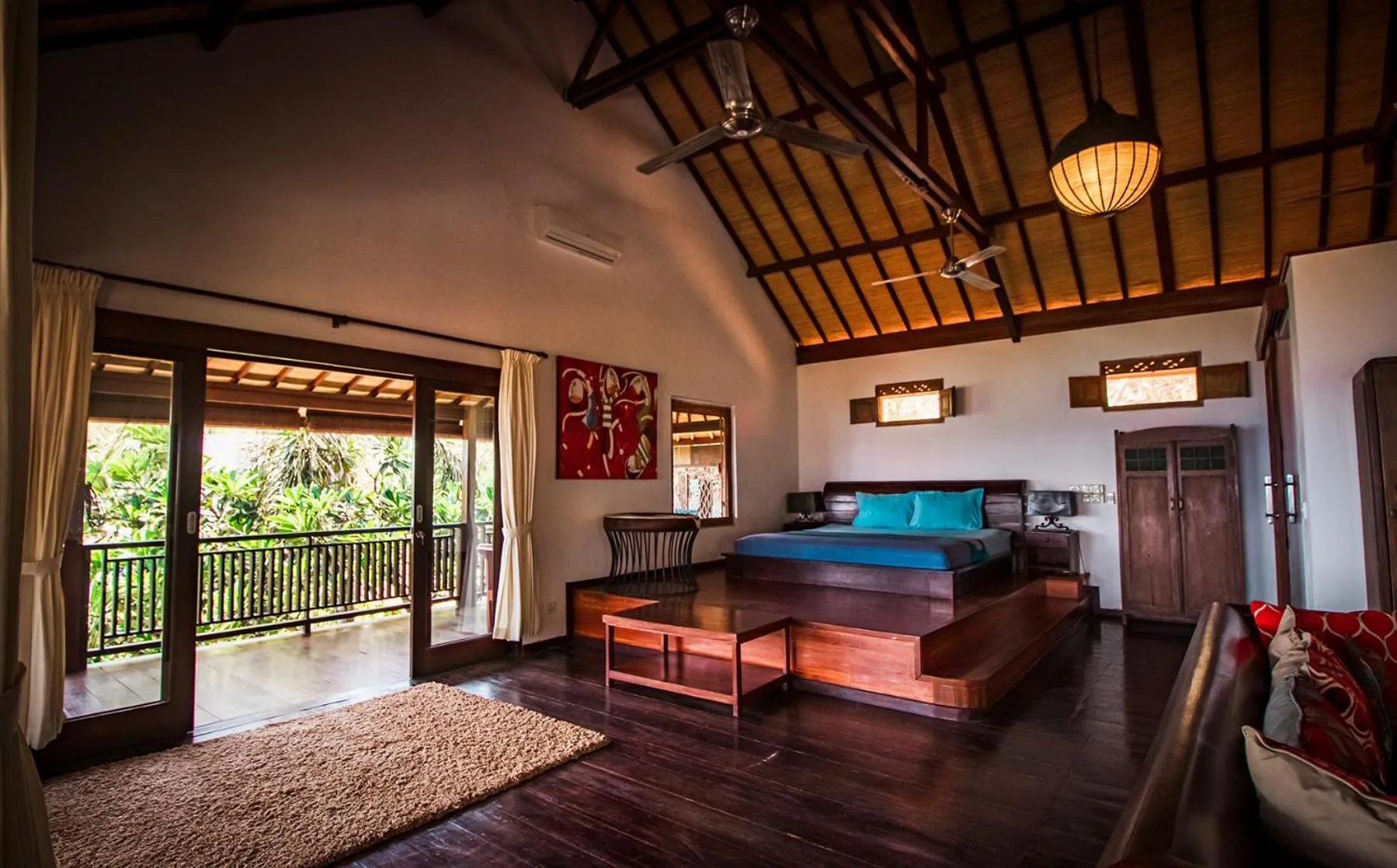 Bed in Villa Bukit Malas