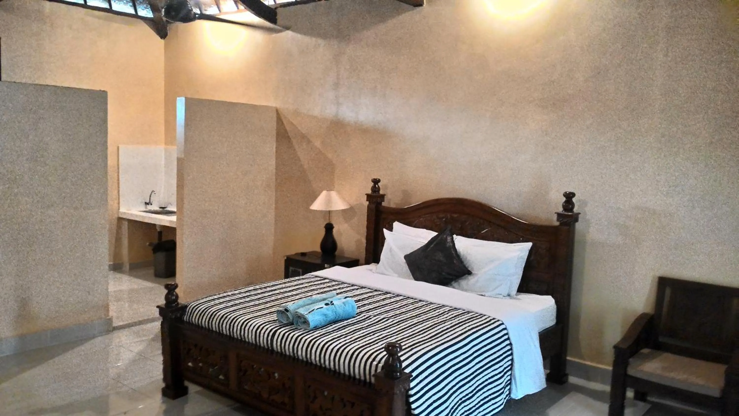 Photo of the whole room, Bed in Muka House