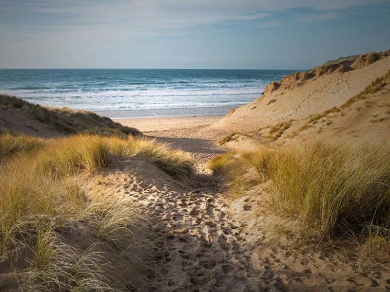 Beach in EsJays at Knowles House