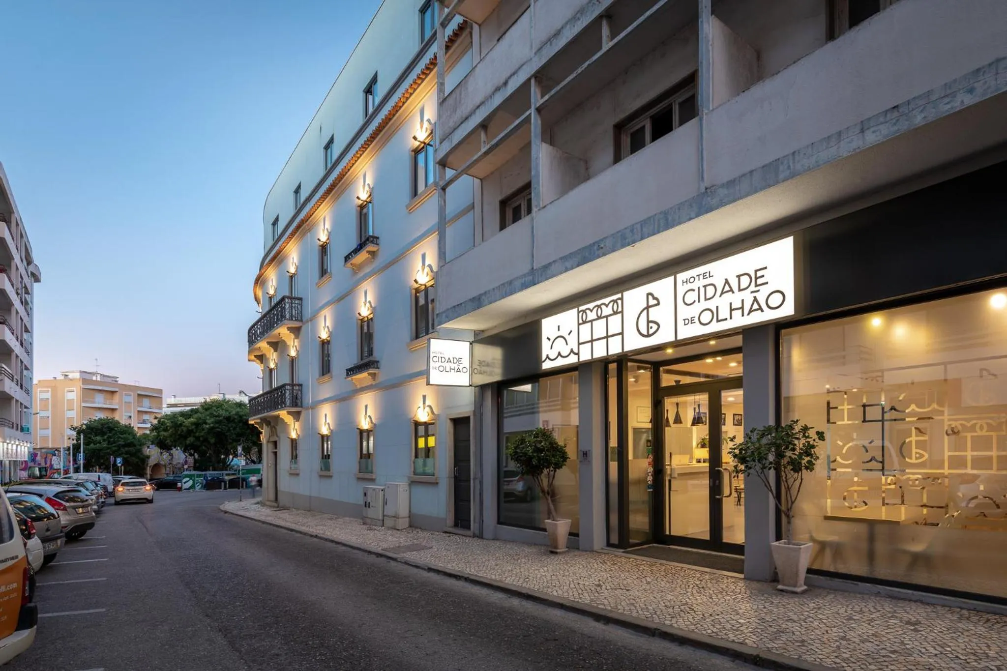 Facade/entrance in Hotel Cidade de Olhão