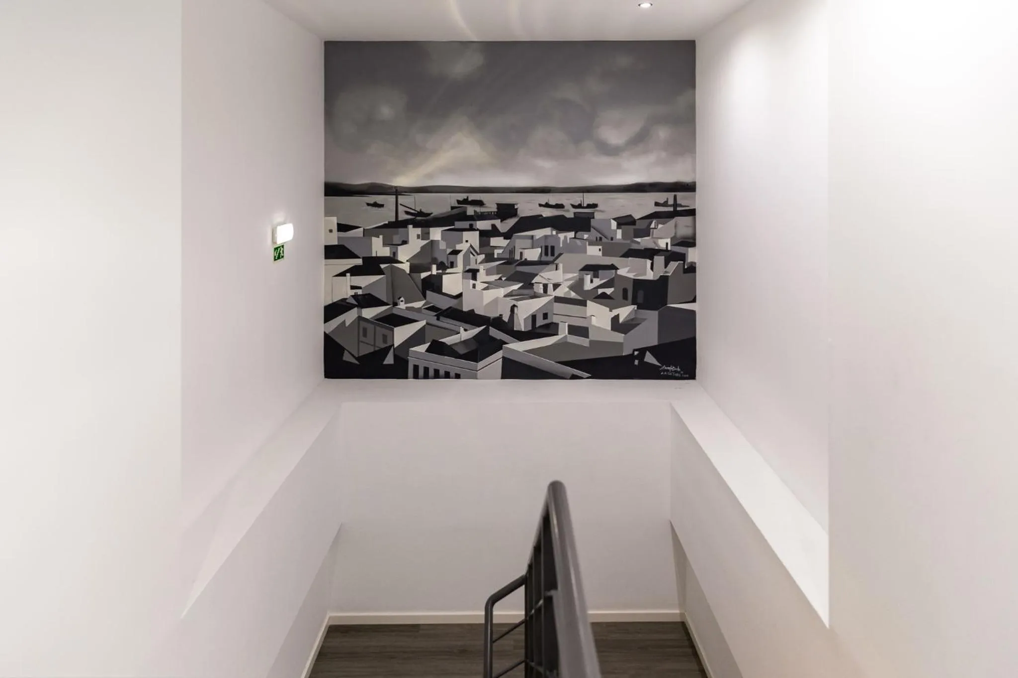 Decorative detail in Hotel Cidade de Olhão