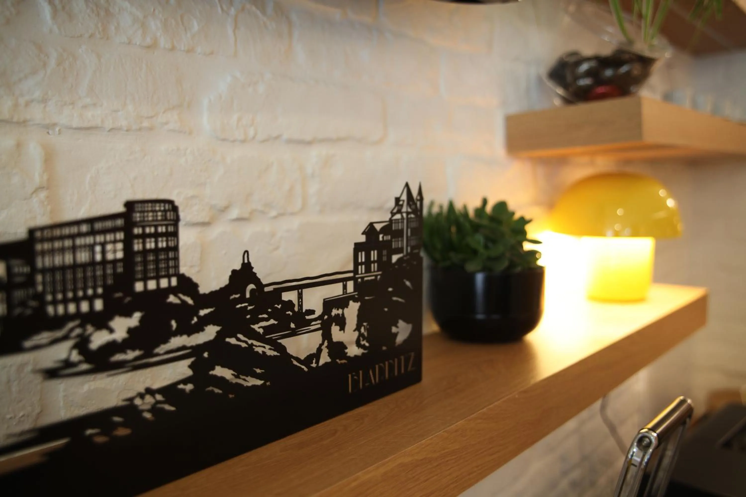 Decorative detail in Mercure Président Biarritz Plage