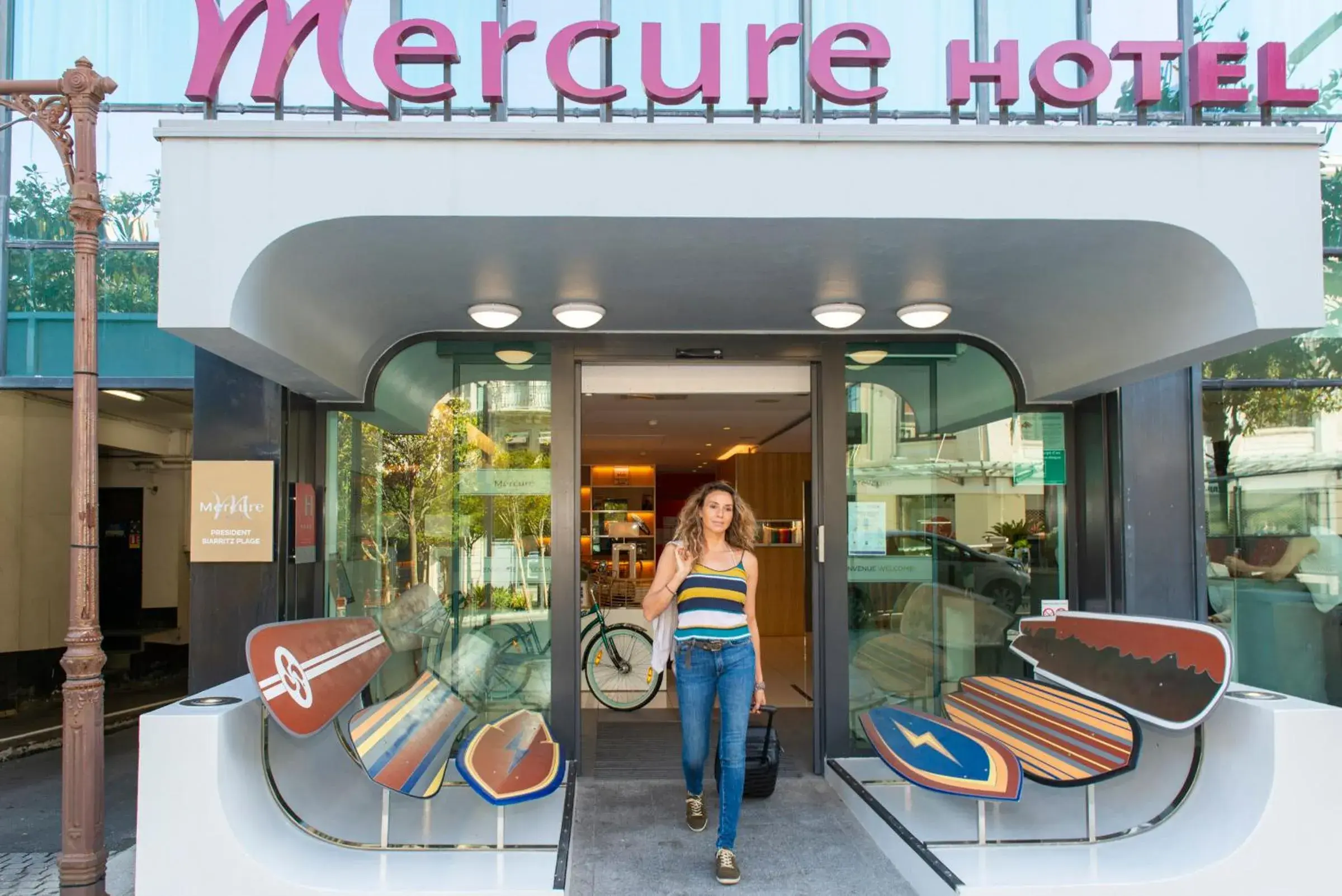 Property building in Mercure Président Biarritz Plage Property building in Mercure Président Biarritz Plage