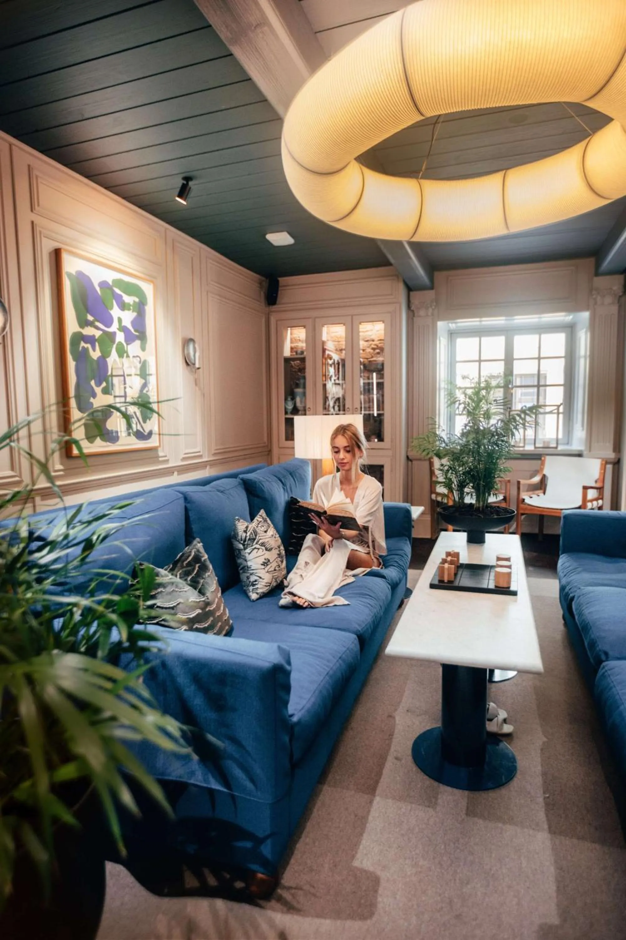 Living room in Hôtel Reisen in The Unbound Collection by Hyatt