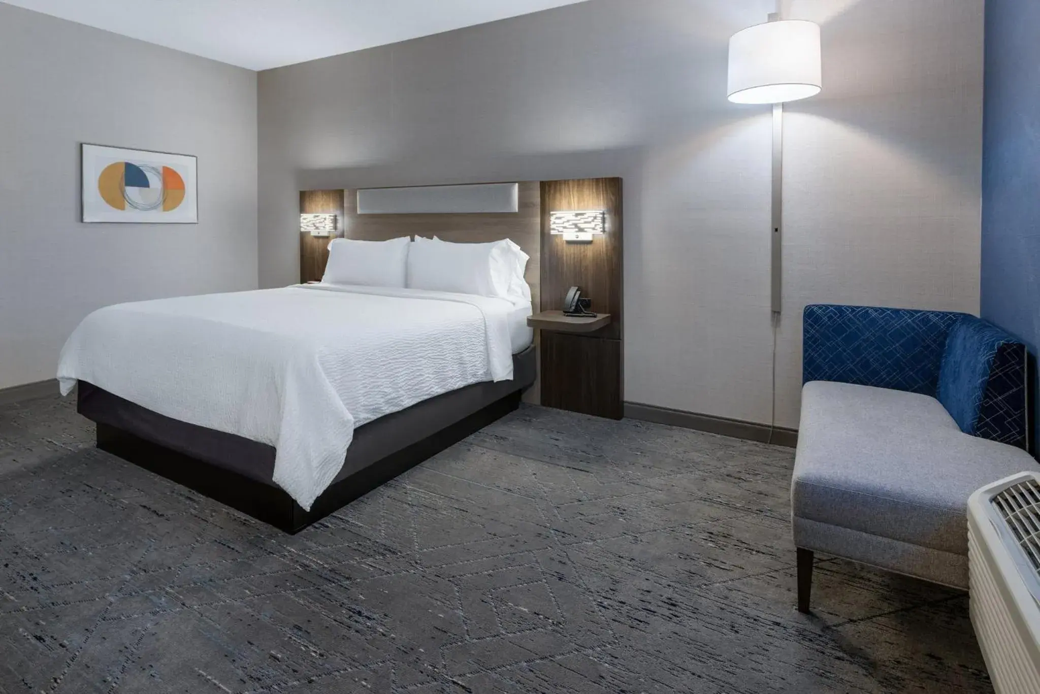 Photo of the whole room, Bed in Holiday Inn Express Hotel & Suites Center Township by IHG Photo of the whole room, Bed in Holiday Inn Express Hotel & Suites Center Township by IHG