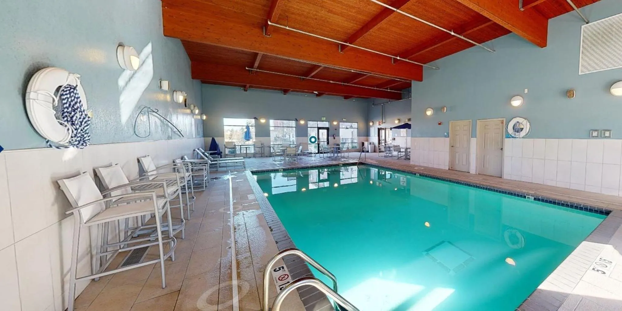 Swimming pool in Holiday Inn Express Hotel & Suites Minneapolis-Golden Valley, an IHG Hotel