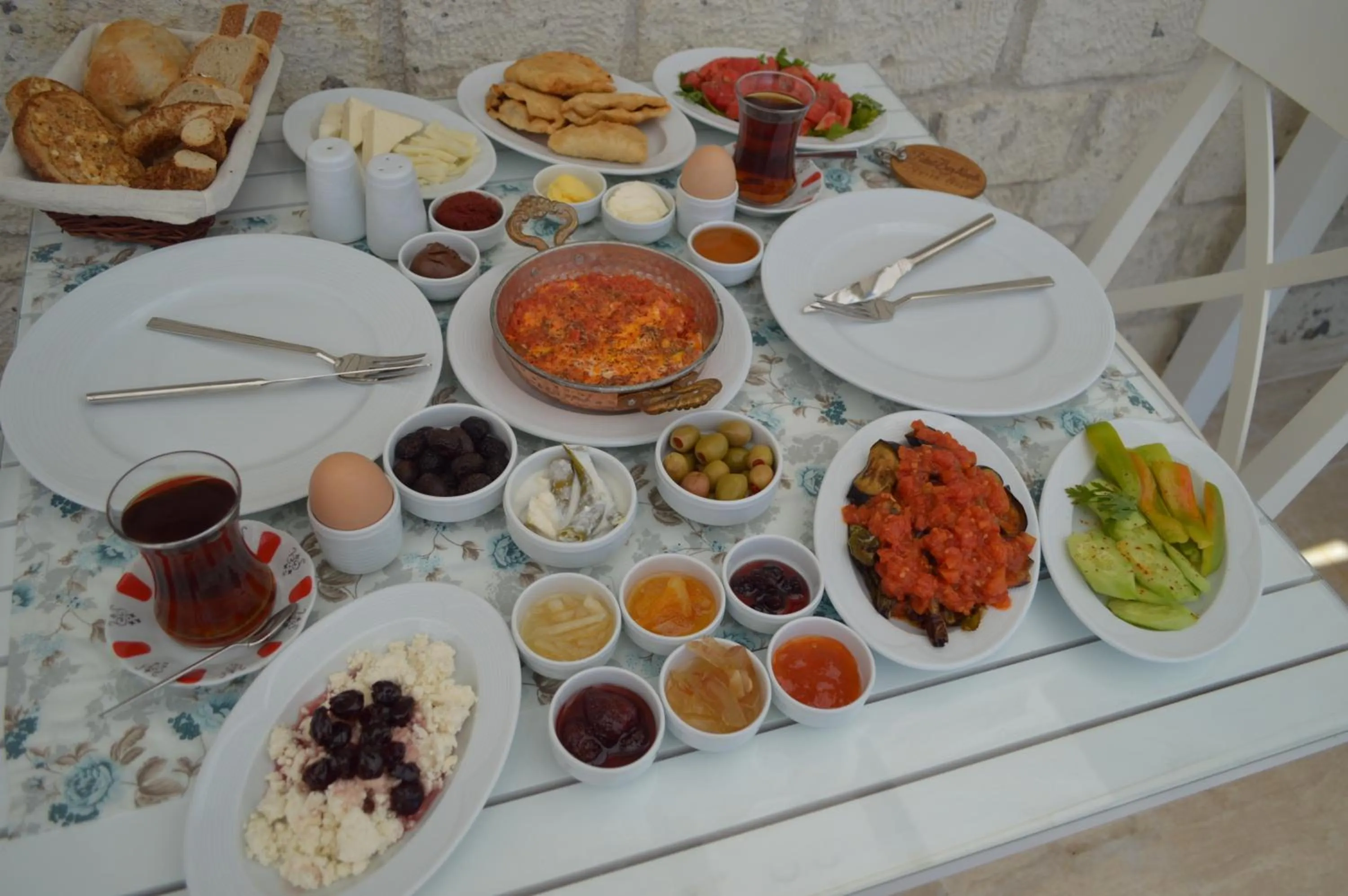 Breakfast in Fehmi Bey Alacati