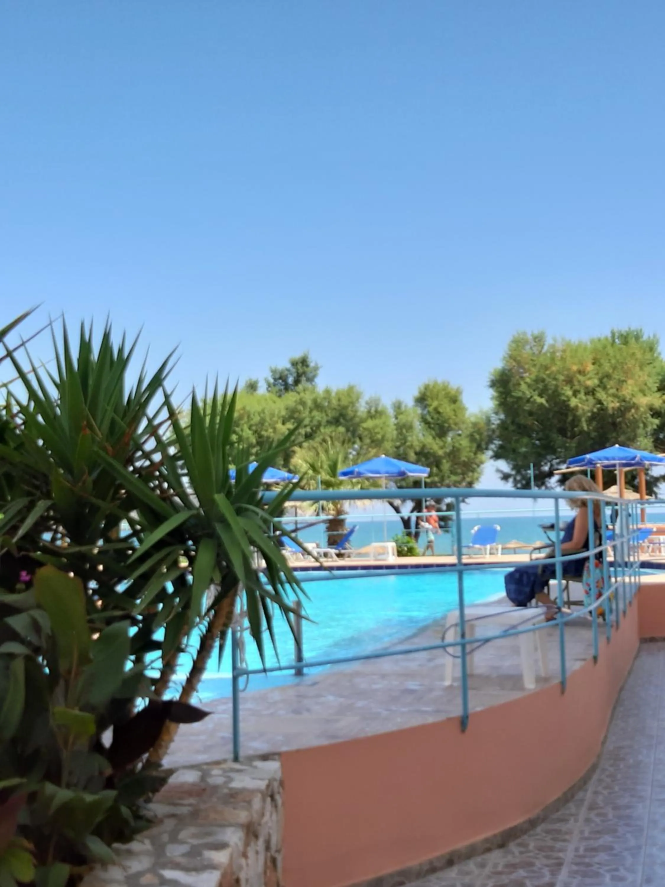 Swimming pool in Eden Beach Hotel