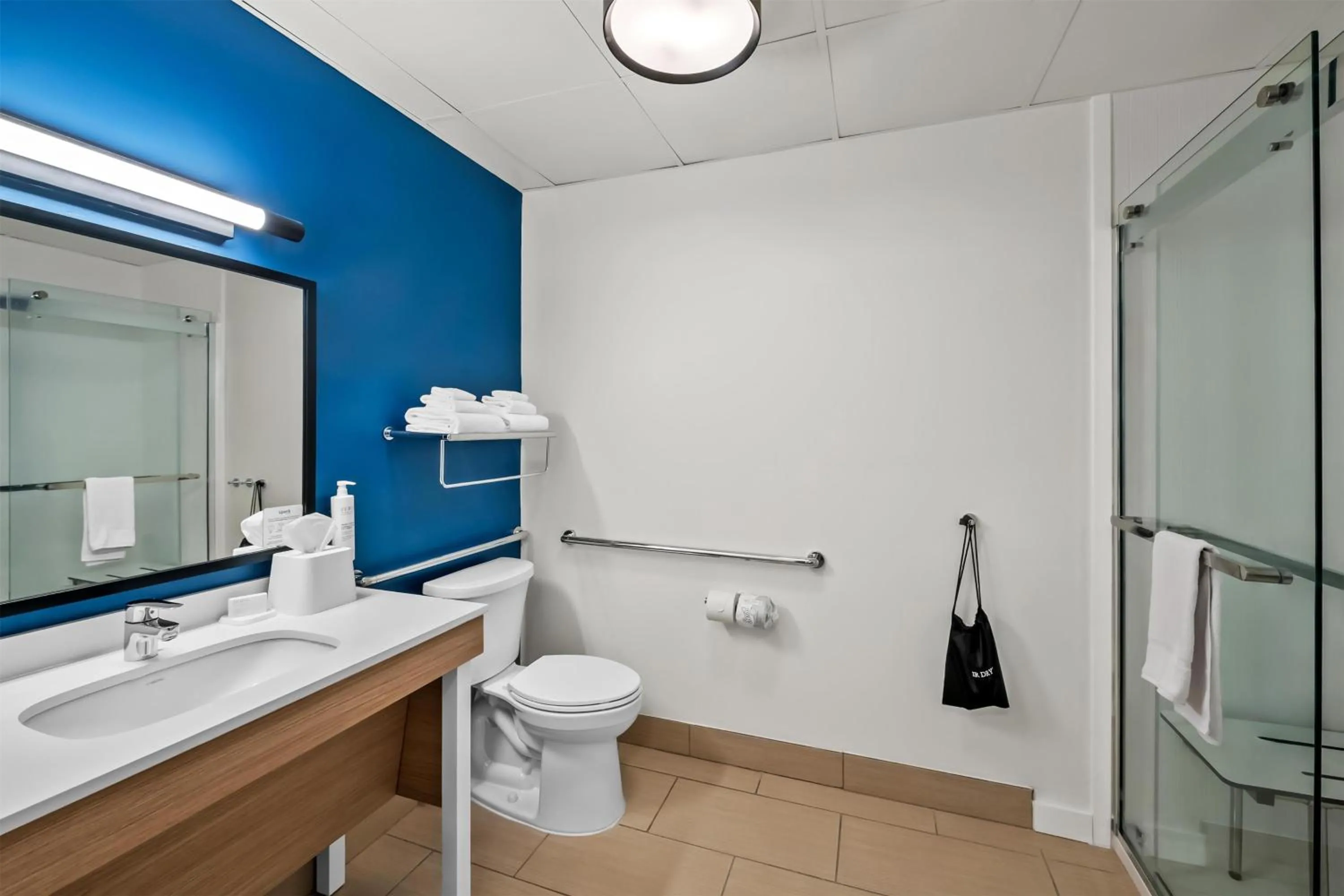 Bathroom in Spark by Hilton Spring Lake Fayetteville