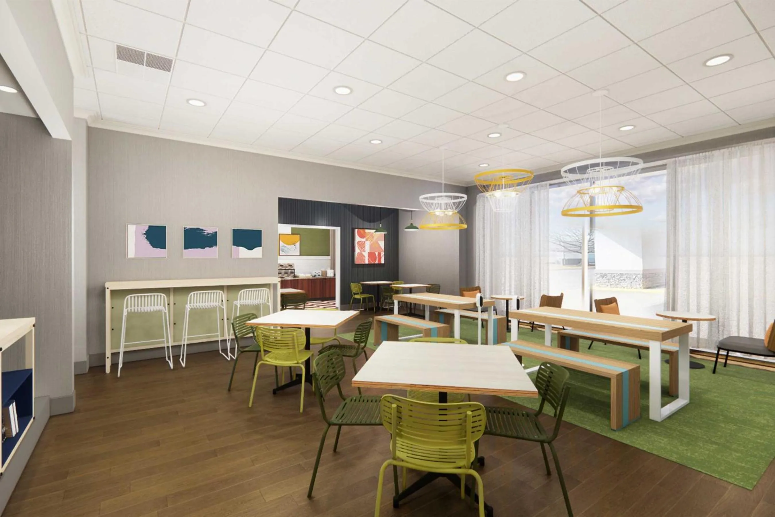 Lobby or reception in Spark by Hilton Spring Lake Fayetteville