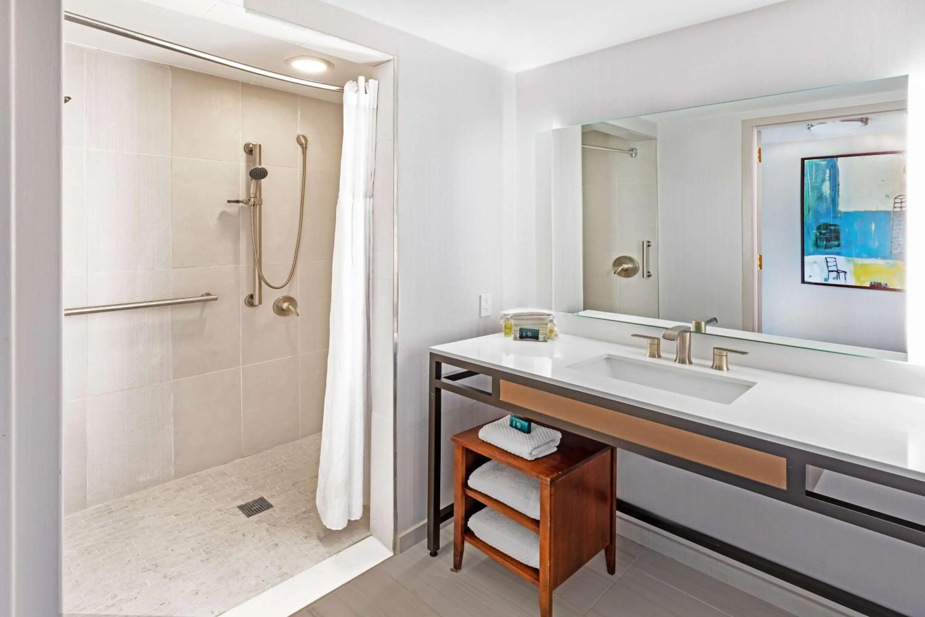 Bathroom in DoubleTree by Hilton Tulsa - Warren Place