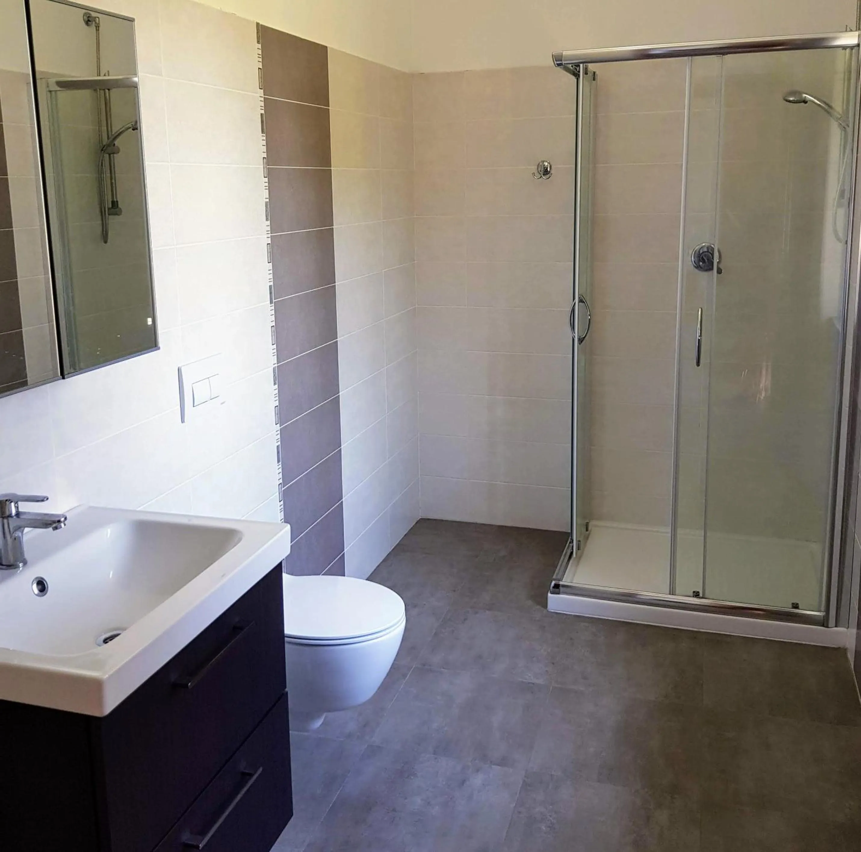 Shower in Villa Bella Piemonte