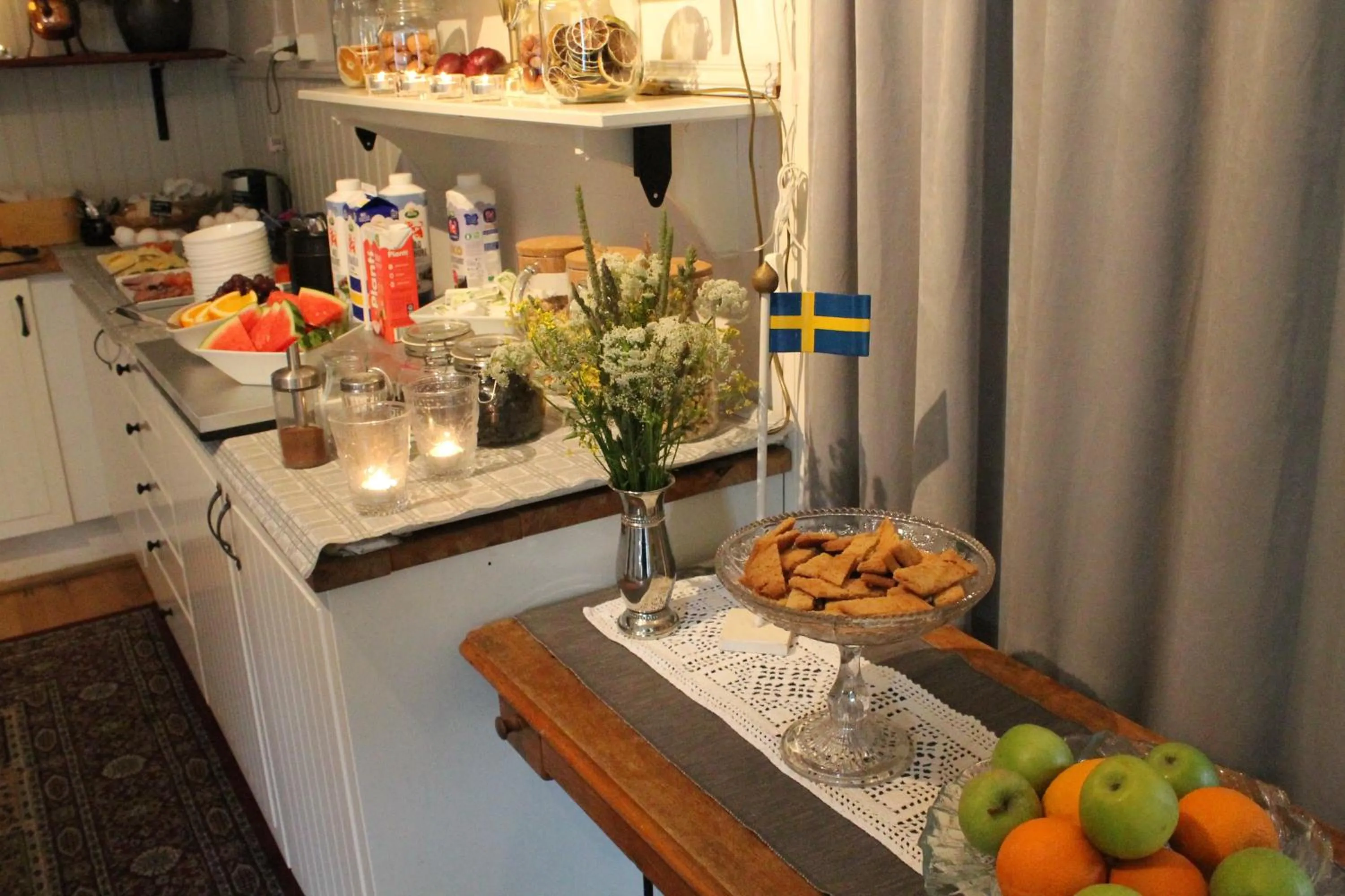 Buffet breakfast in Wanbo Herrgård