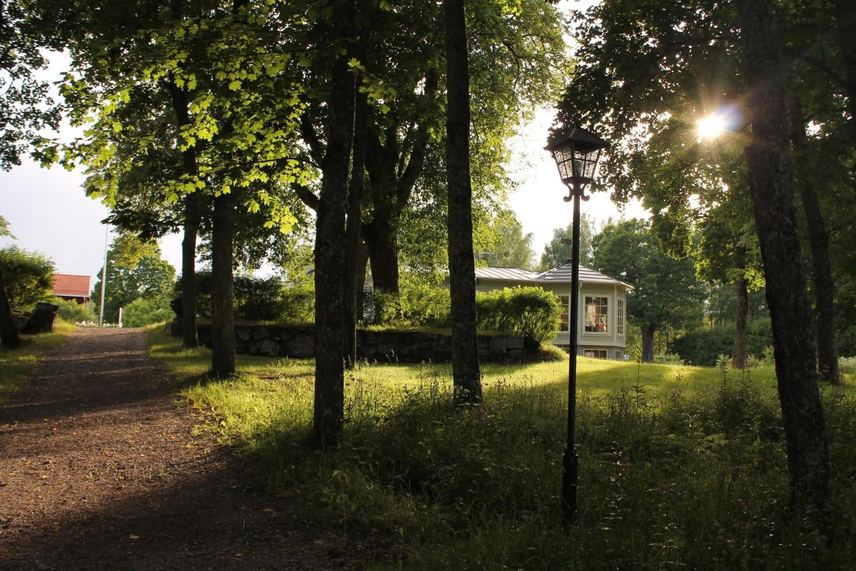 Garden in Wanbo Herrgård