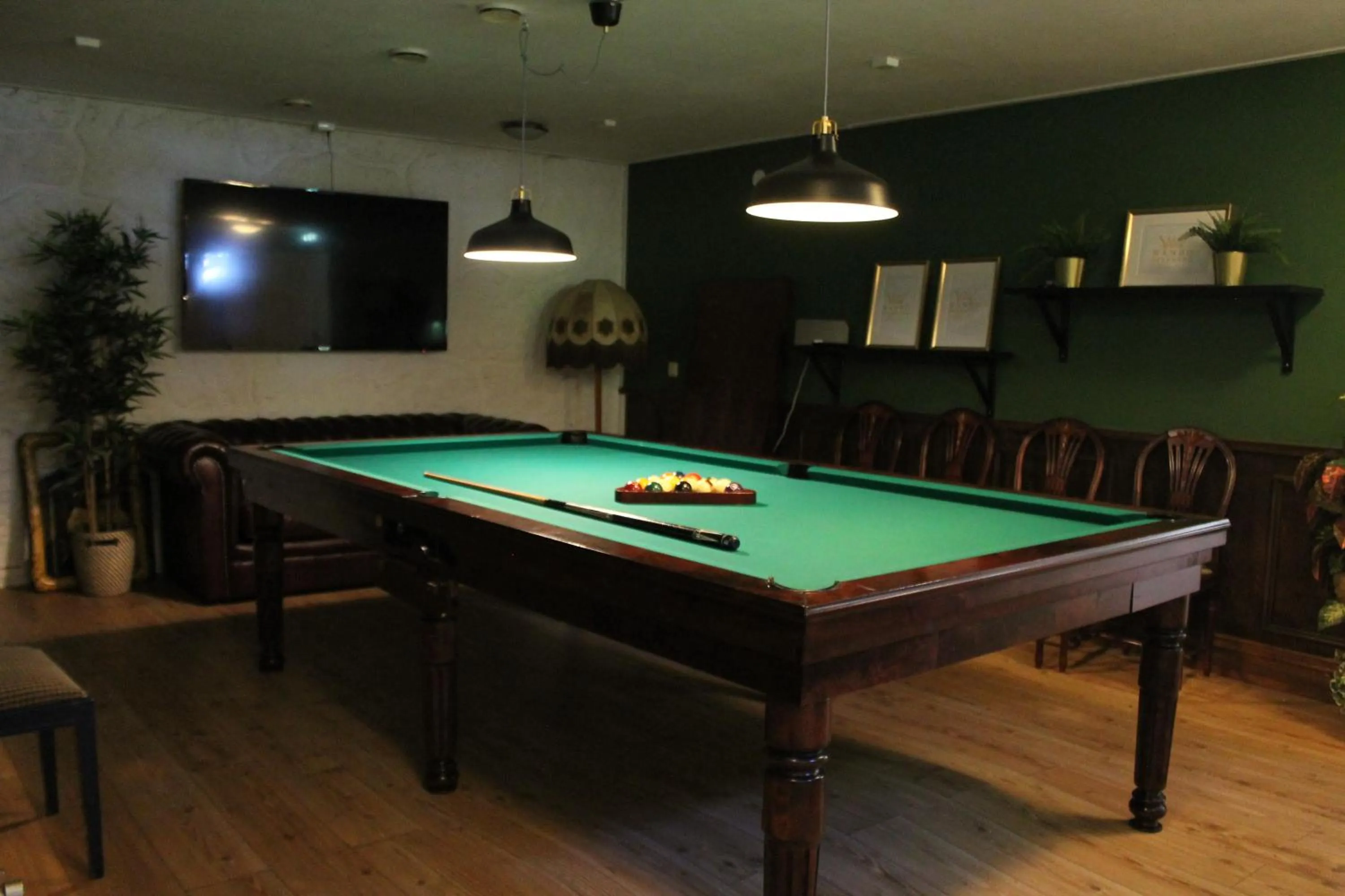 Billiard in Wanbo Herrgård