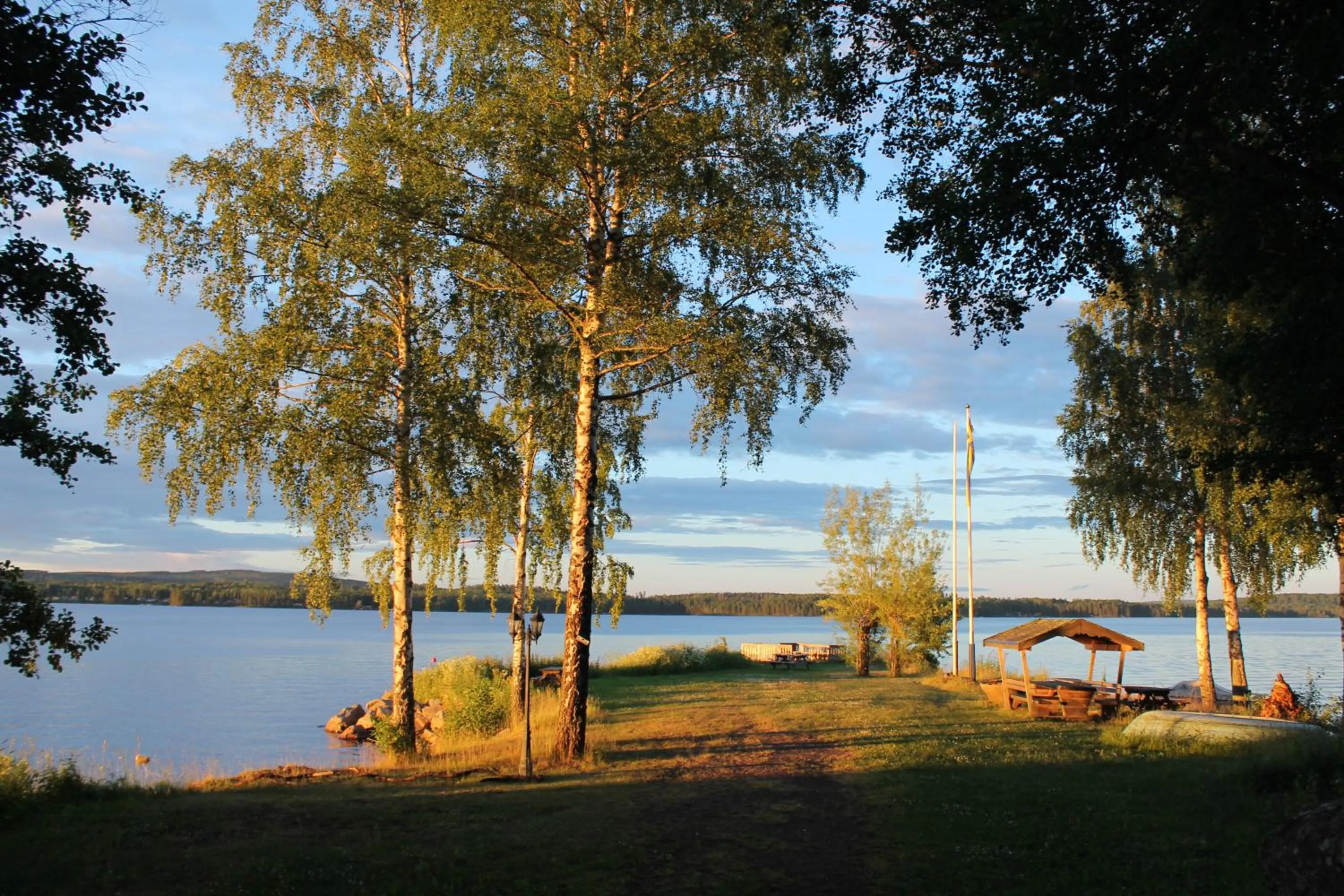 Natural landscape in Wanbo Herrgård