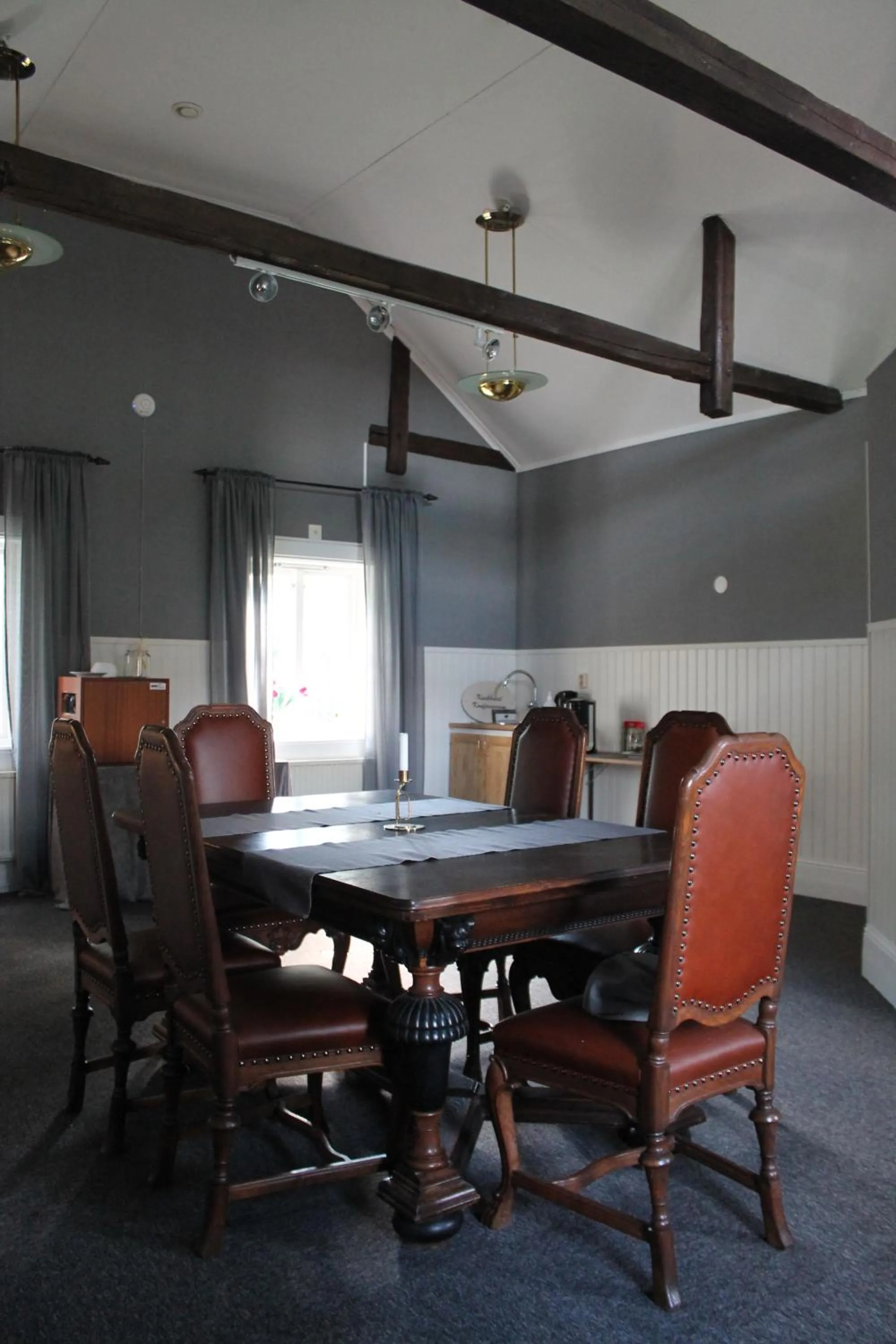 Communal lounge/ TV room in Wanbo Herrgård