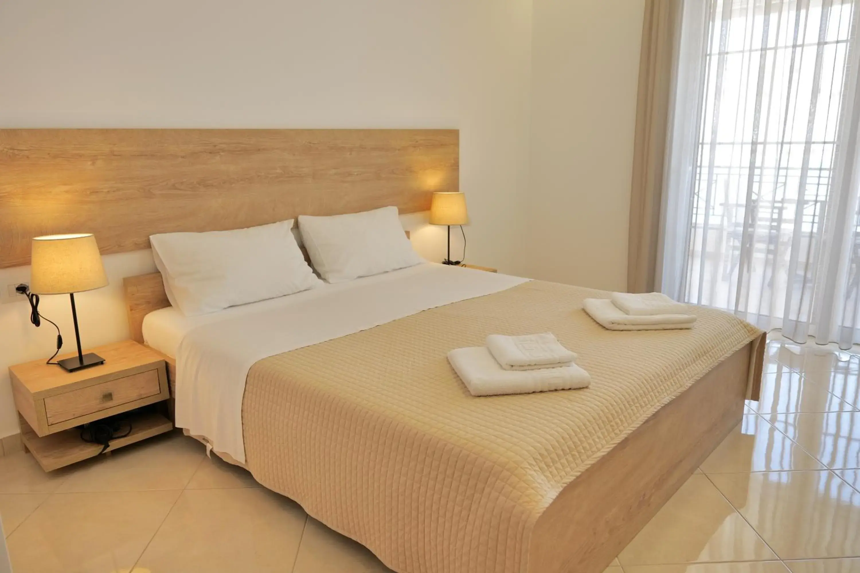 Double Room with Sea View in Hotel Mano Double Room with Sea View in Hotel Mano