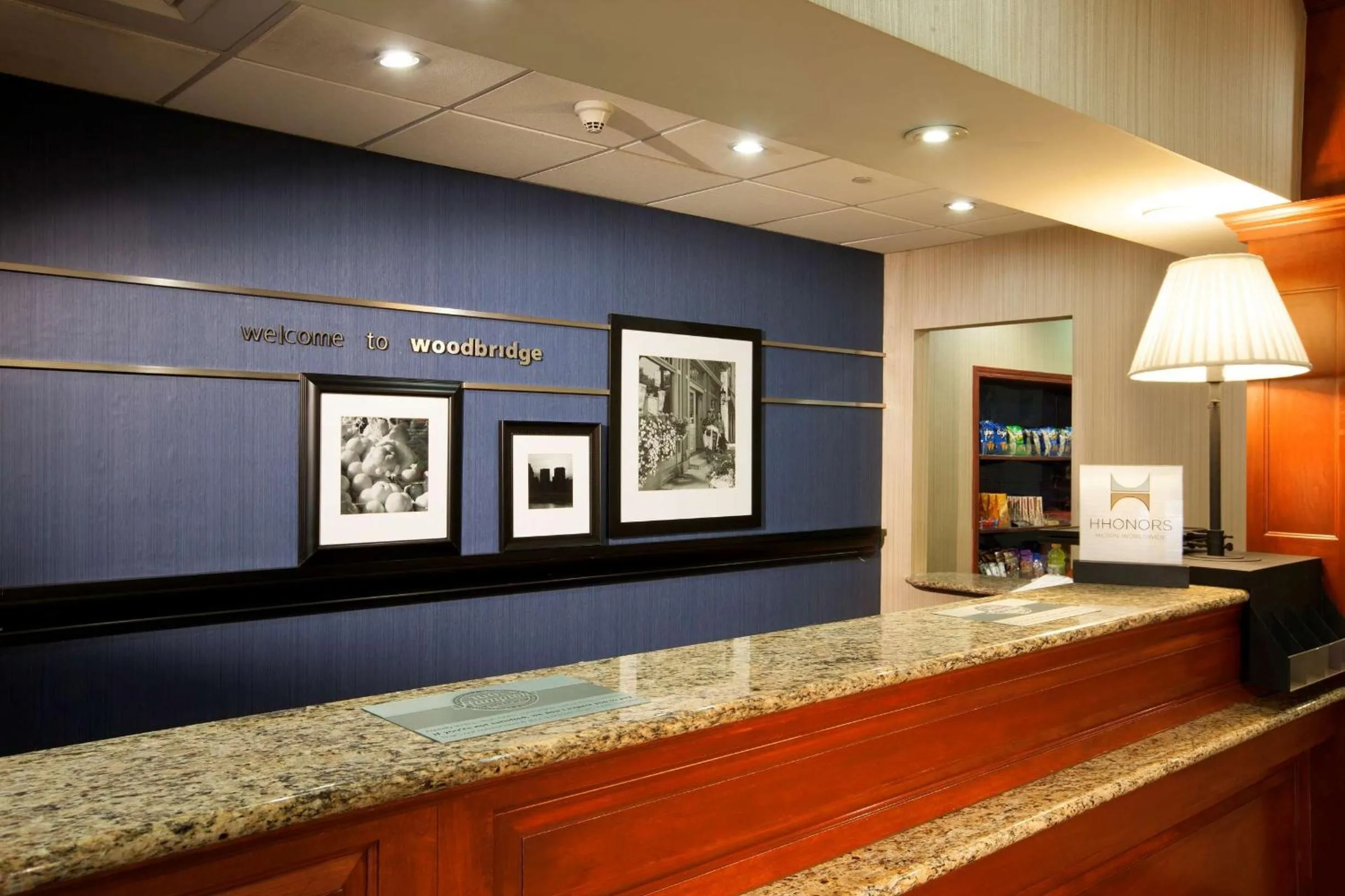 Lobby or reception in Hampton Inn Woodbridge