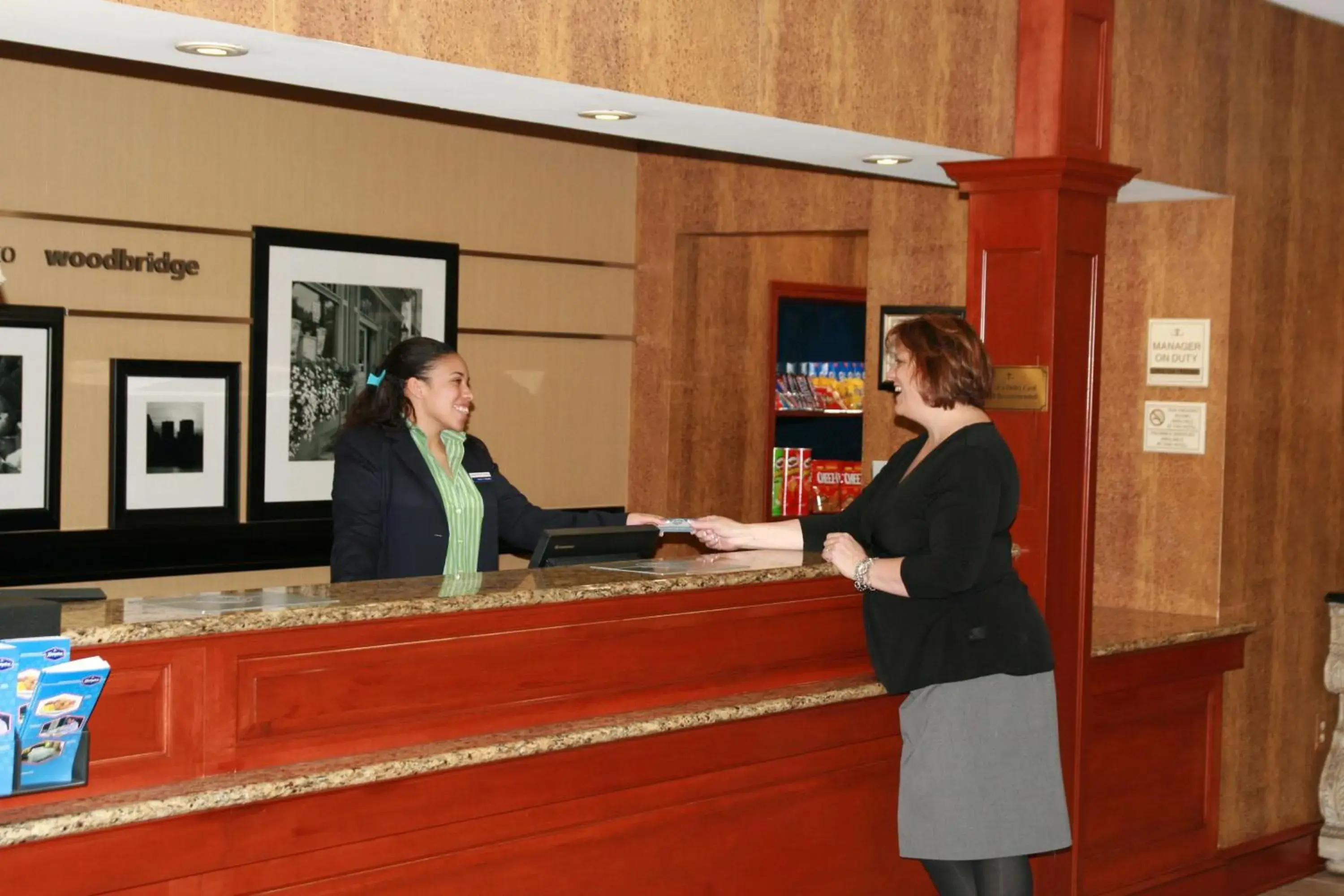 Lobby or reception in Hampton Inn Woodbridge Lobby or reception in Hampton Inn Woodbridge
