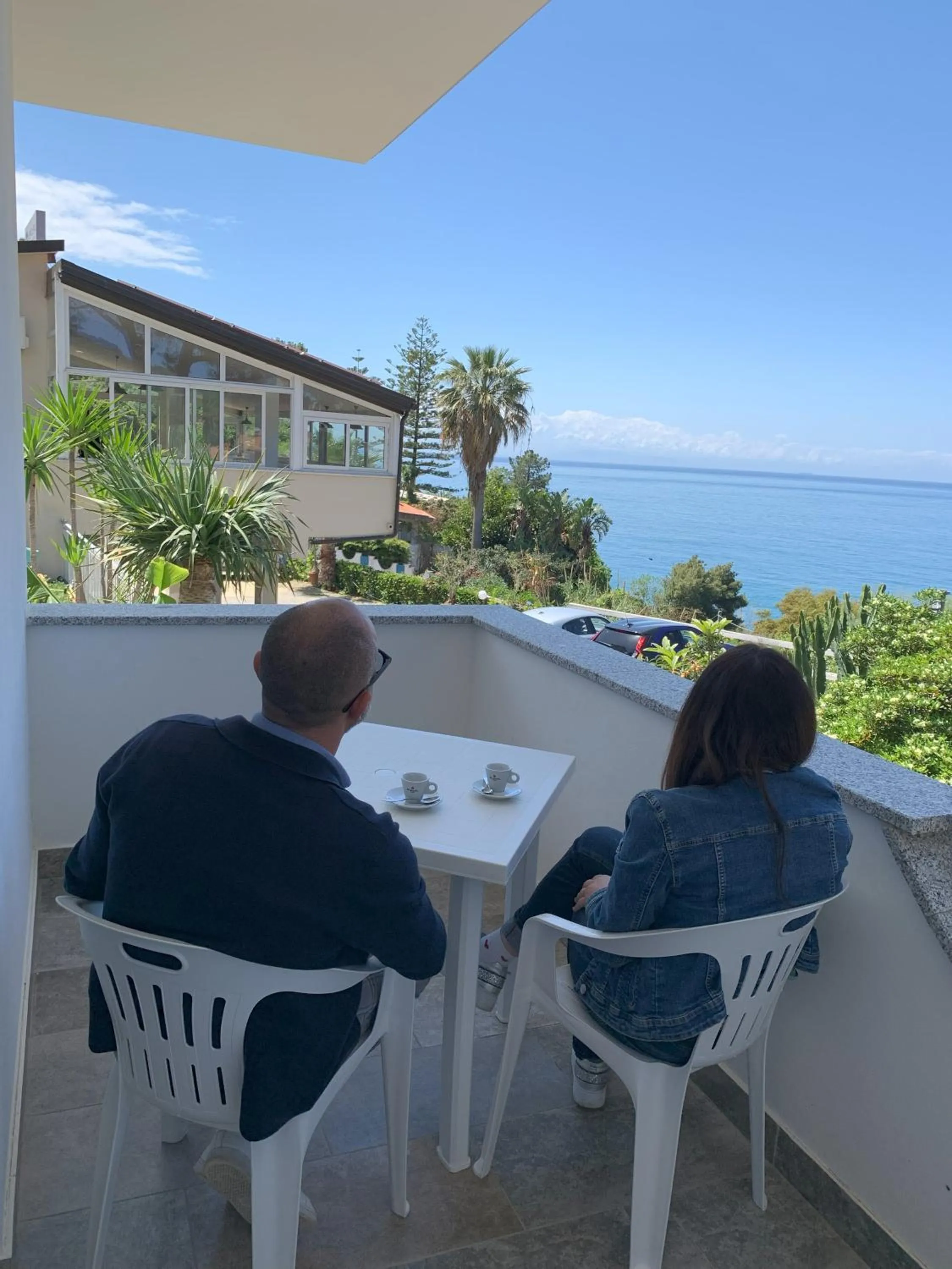 View (from property/room) in HOTEL MERCURIO SUL MARE - Fish restaurant and private beach