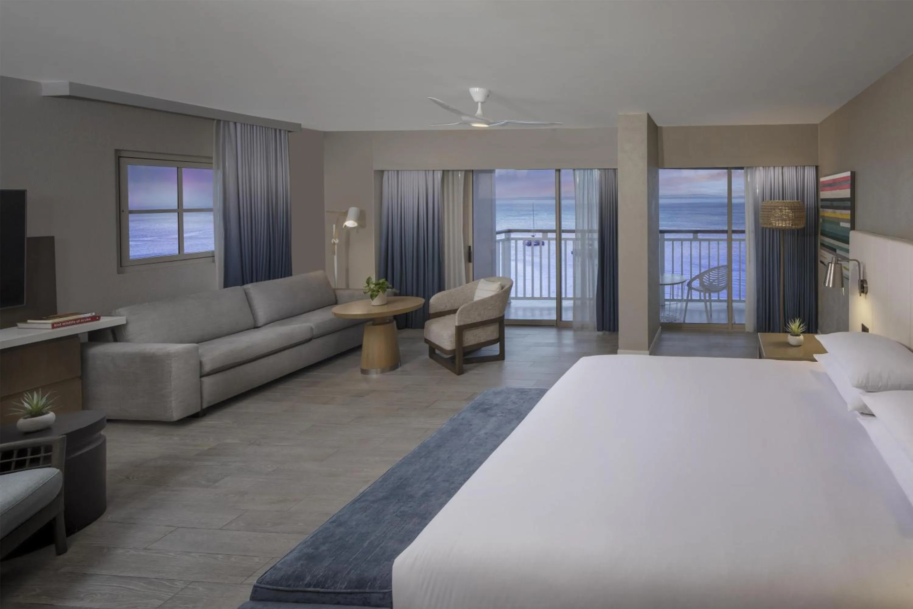 Bedroom in Hyatt Regency Aruba Resort & Casino