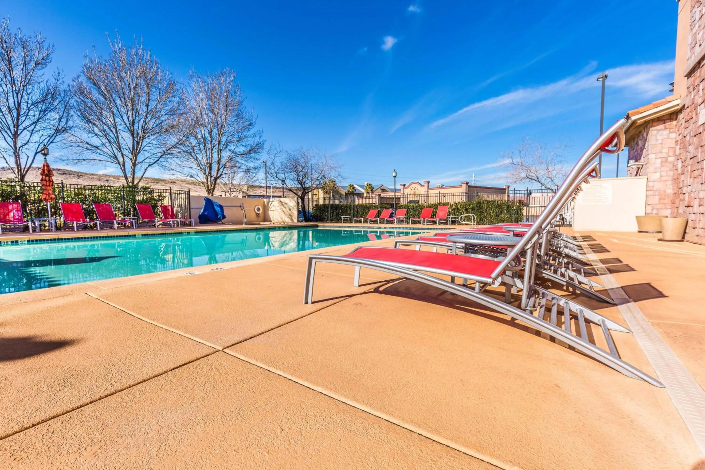 Pool view in Hilton Garden Inn St. George