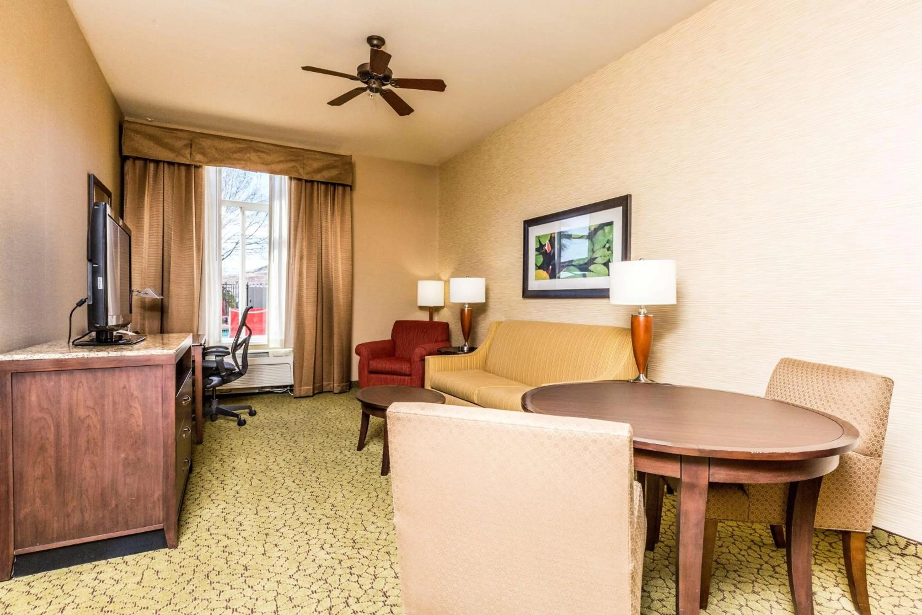Living room in Hilton Garden Inn St. George