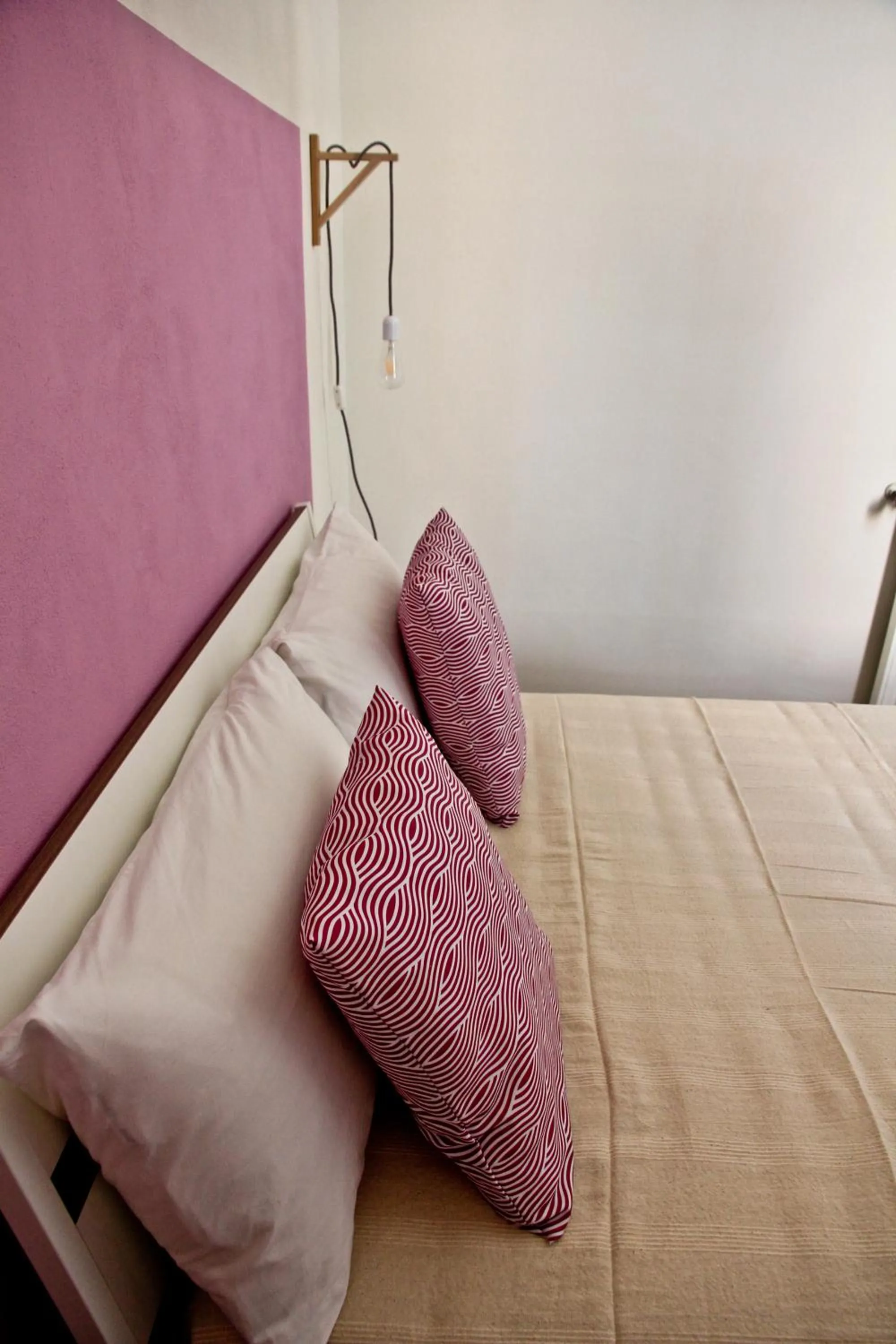 Bed in Hotel Elandra