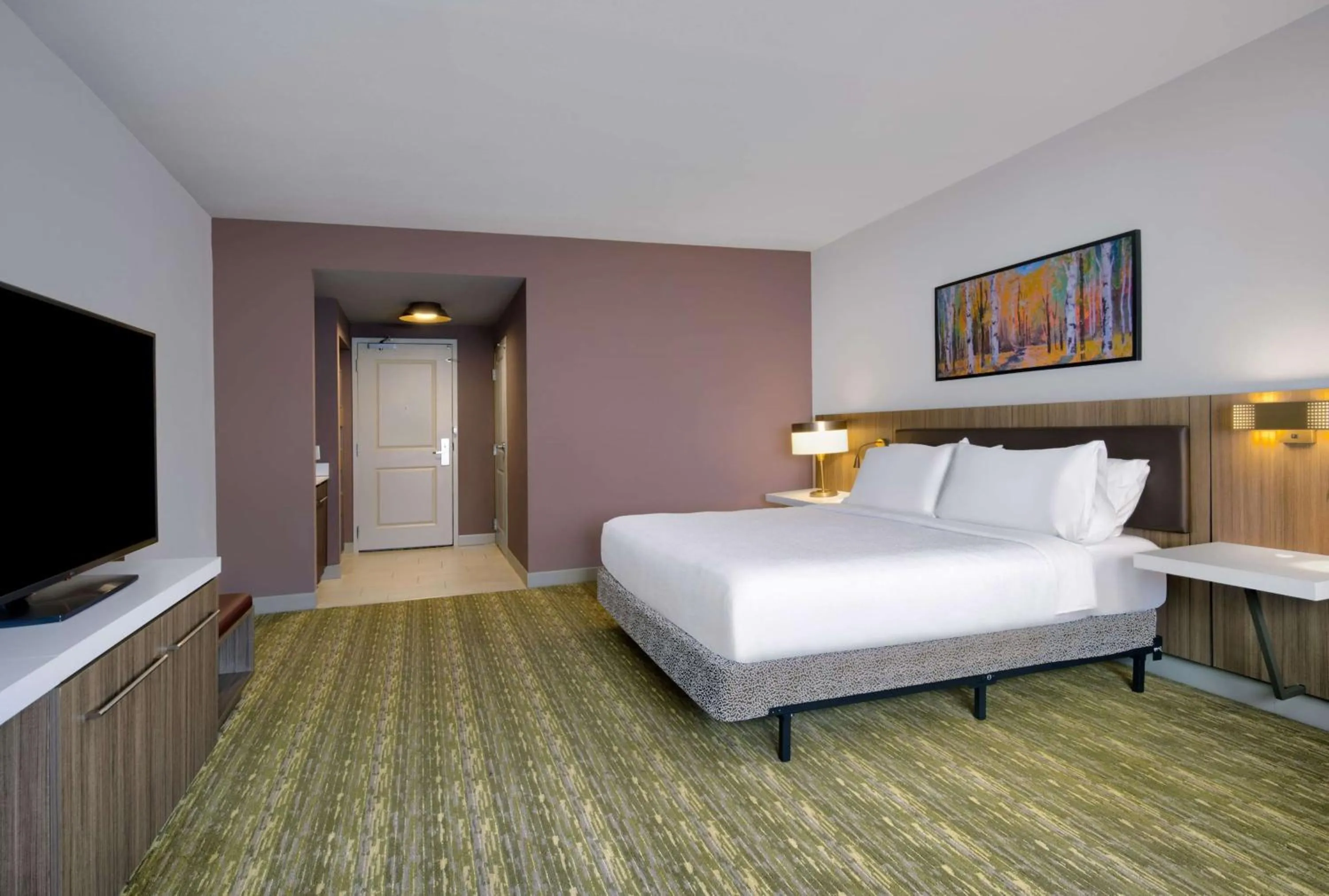 Bed in Hilton Garden Inn at PGA Village/Port St. Lucie