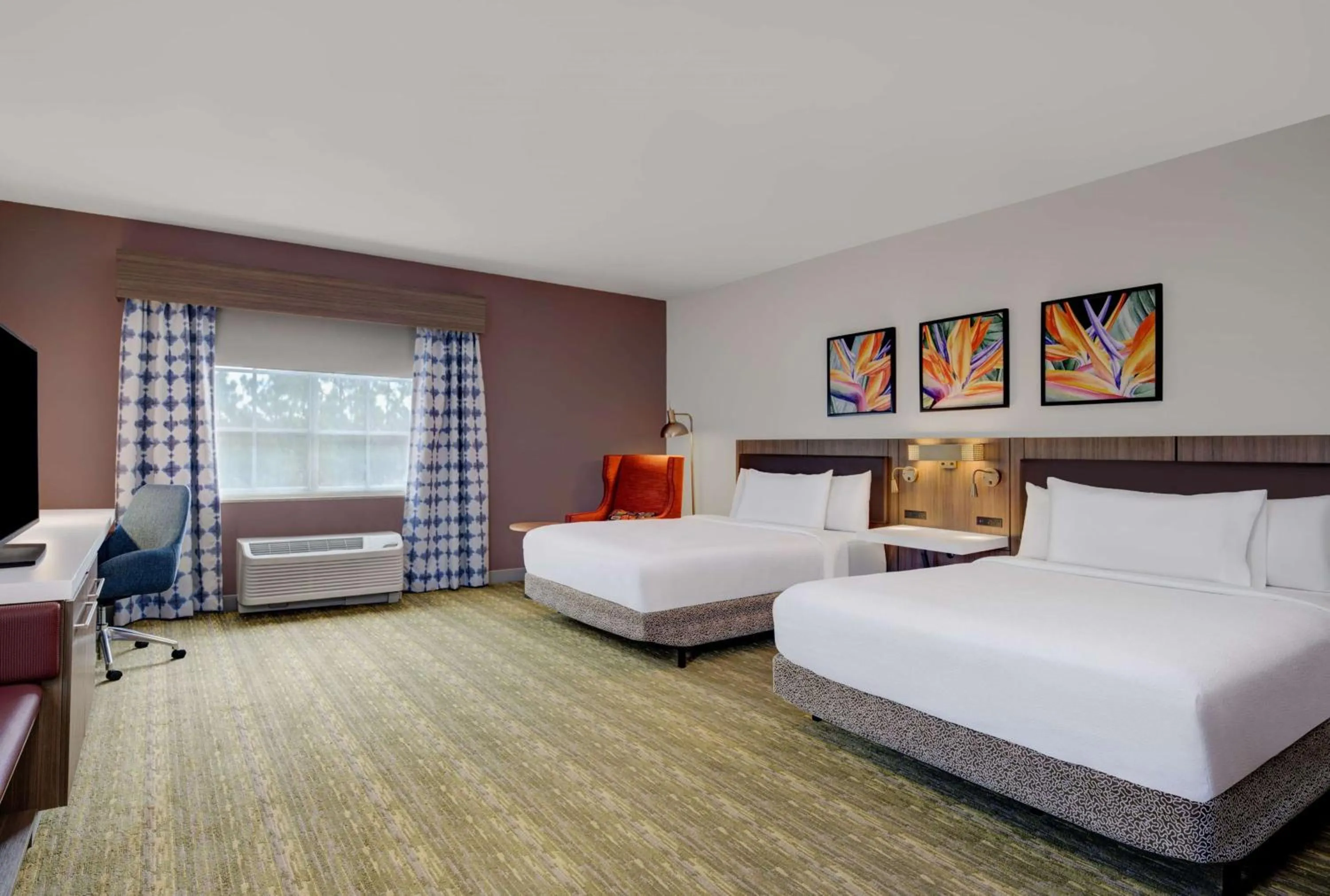 Bed in Hilton Garden Inn at PGA Village/Port St. Lucie