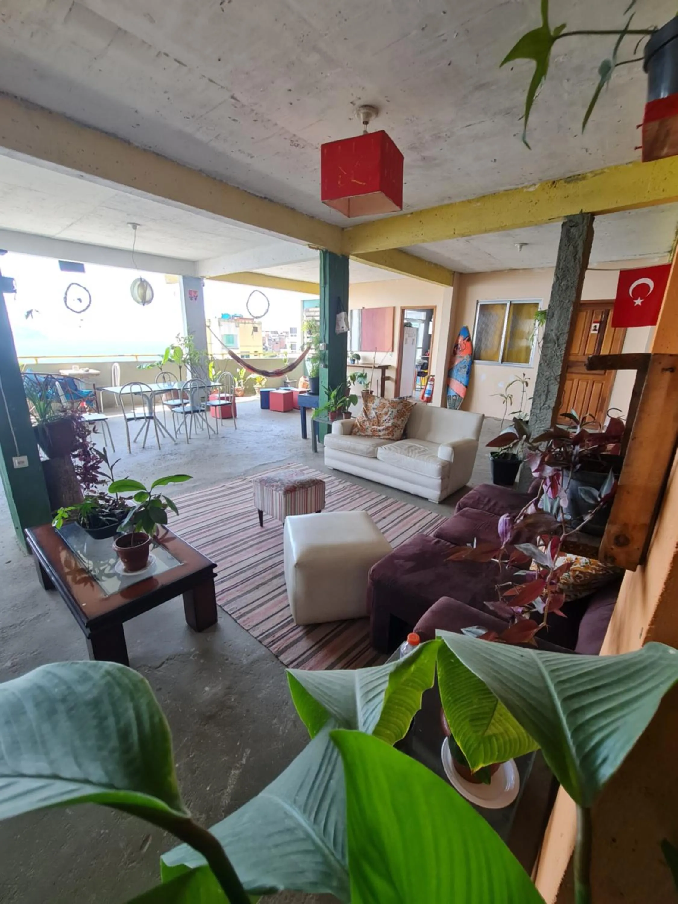 Living room in Hostel Sol & Mar