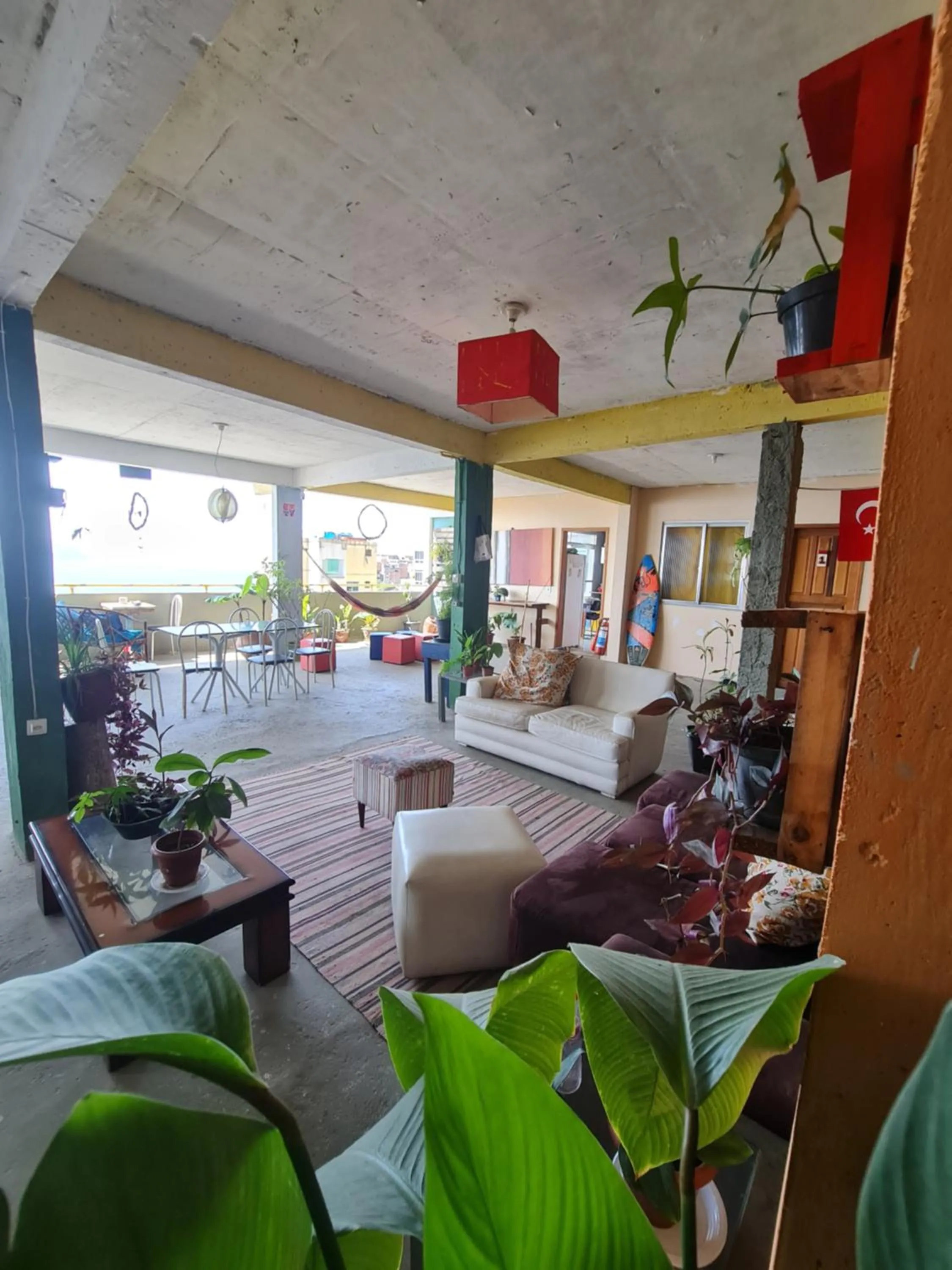 Living room in Hostel Sol & Mar