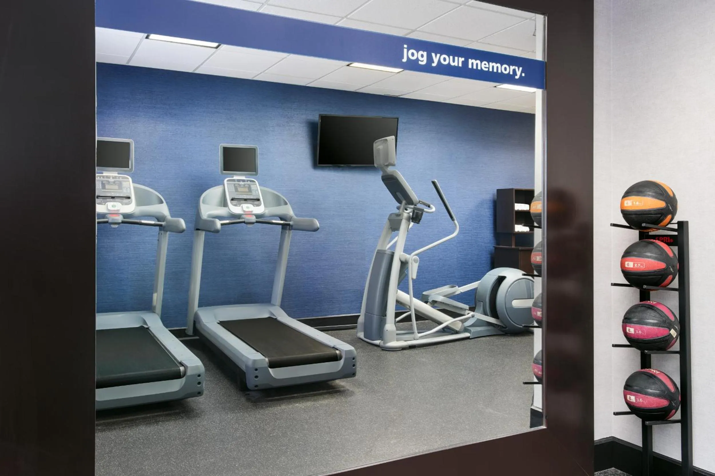 Fitness centre/facilities in Hampton Inn Melbourne-Viera