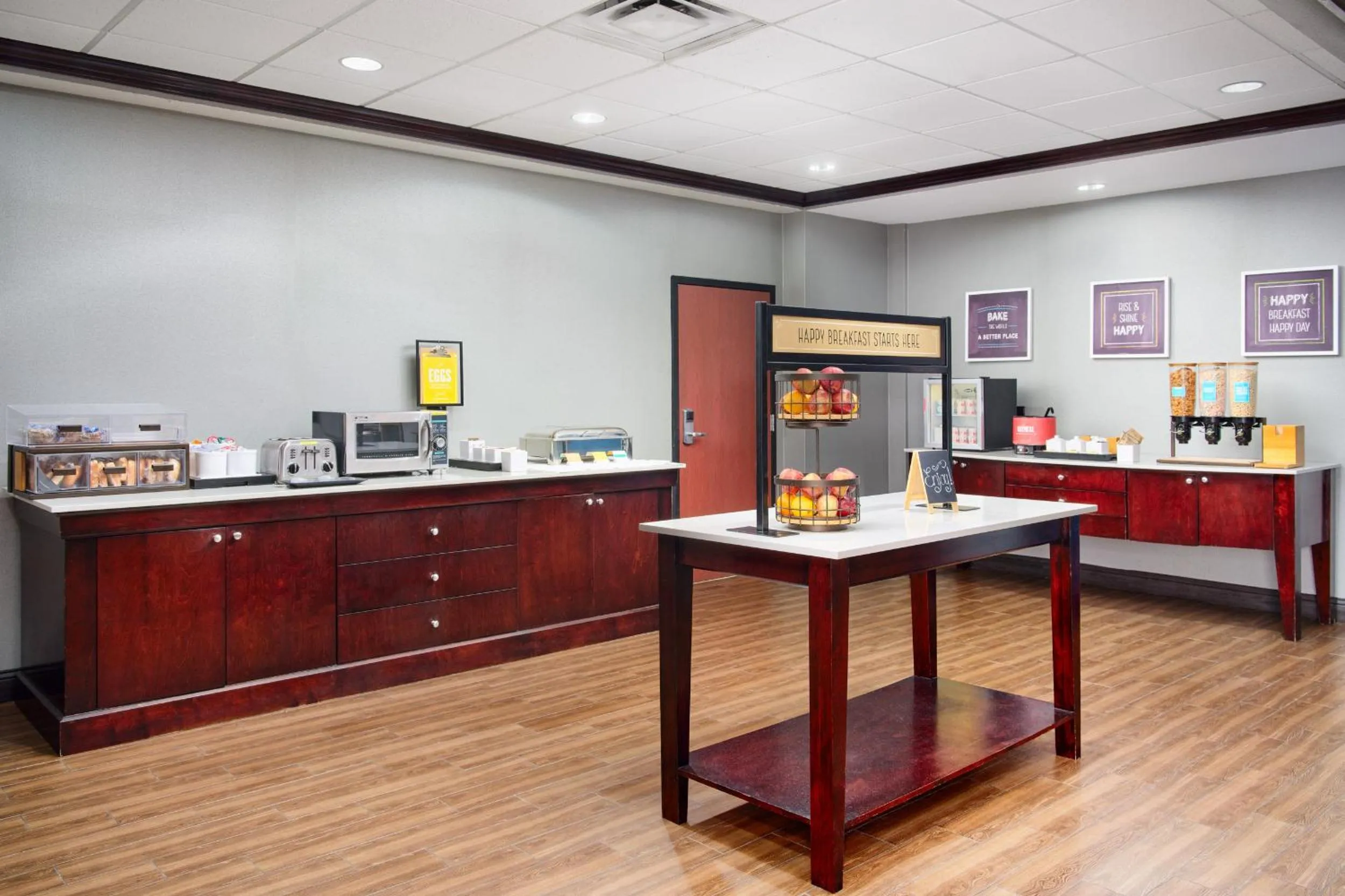 Breakfast in Hampton Inn Melbourne-Viera