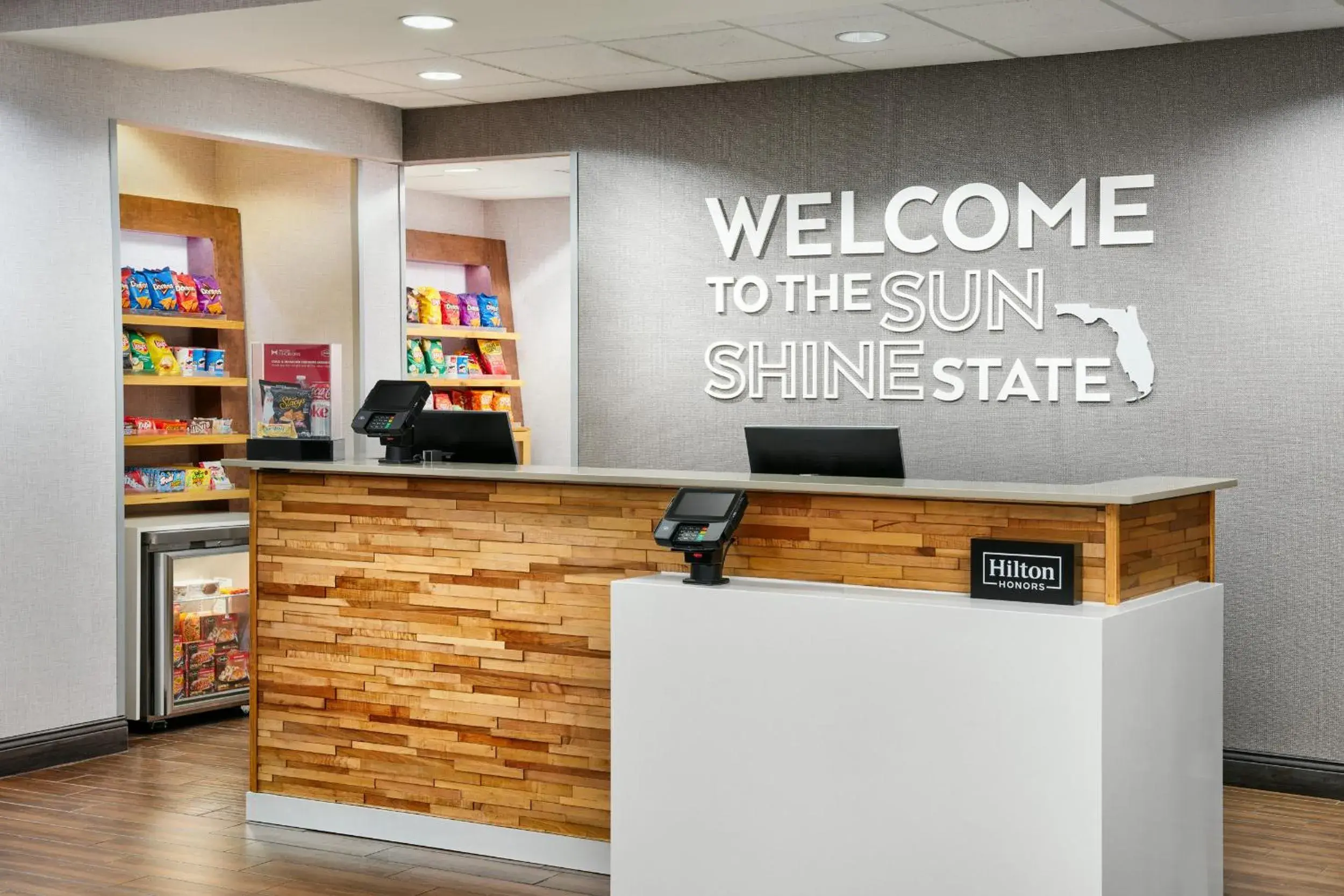 Lobby or reception in Hampton Inn Melbourne-Viera Lobby or reception in Hampton Inn Melbourne-Viera