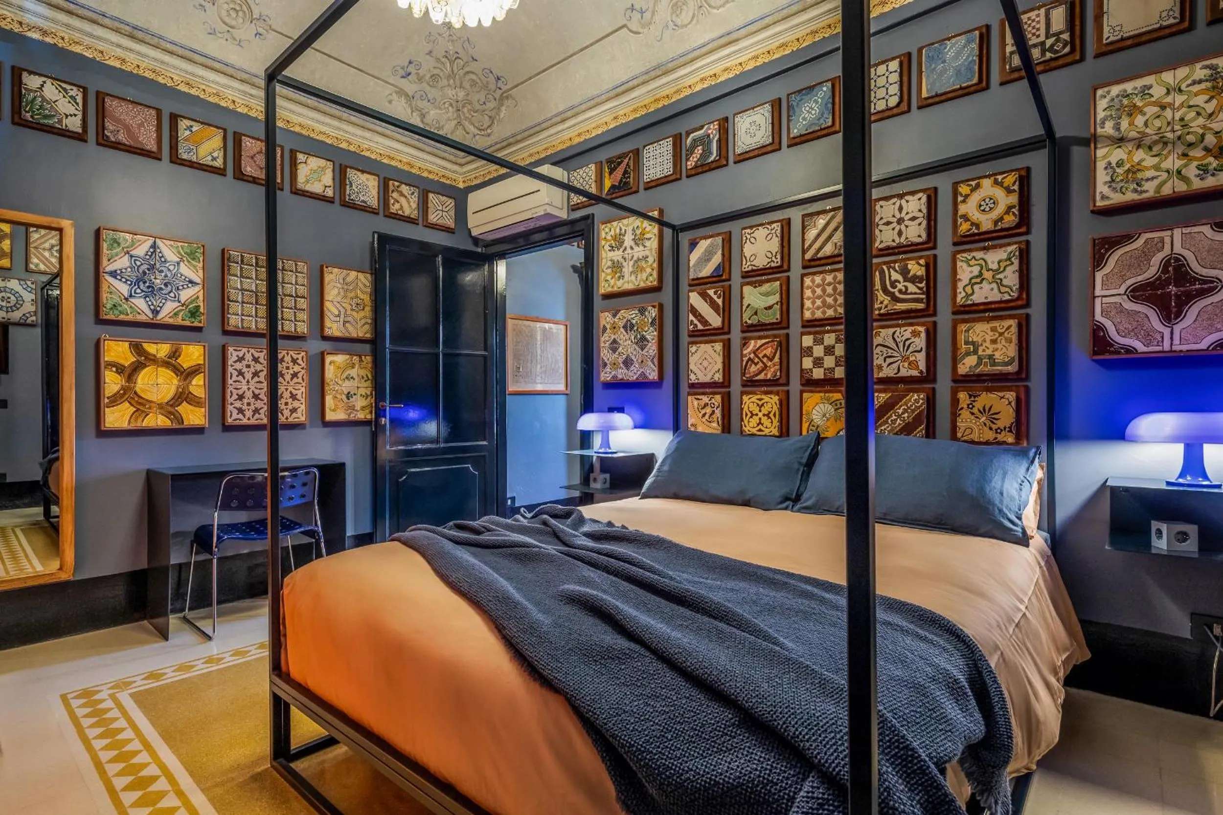 Bedroom, Bed in Stanze al Genio B&B