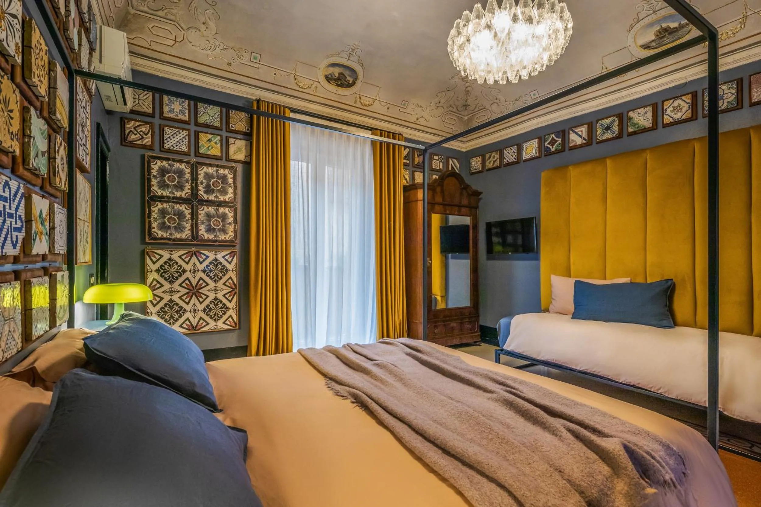 Bedroom, Bed in Stanze al Genio B&B