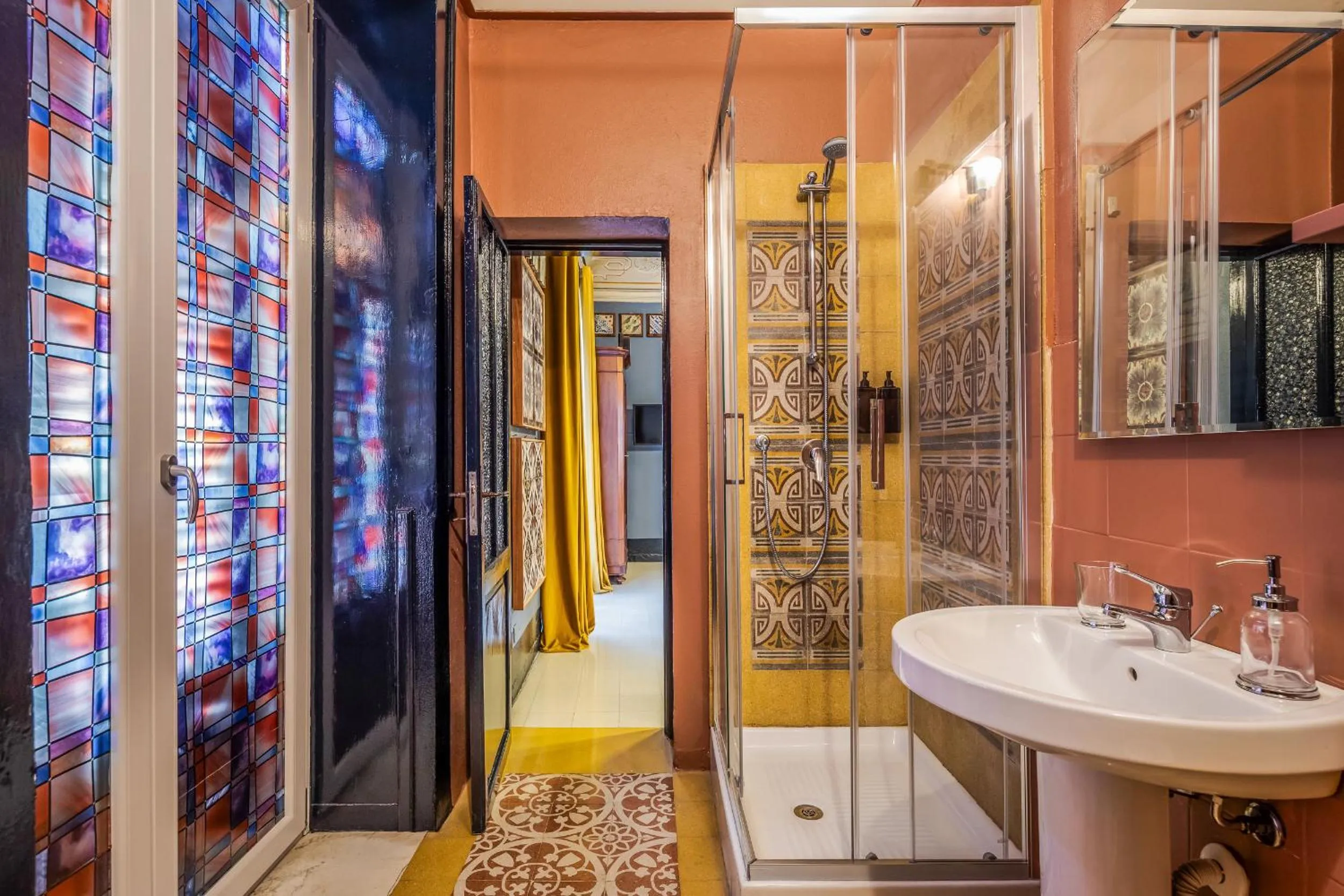 Bathroom in Stanze al Genio B&B