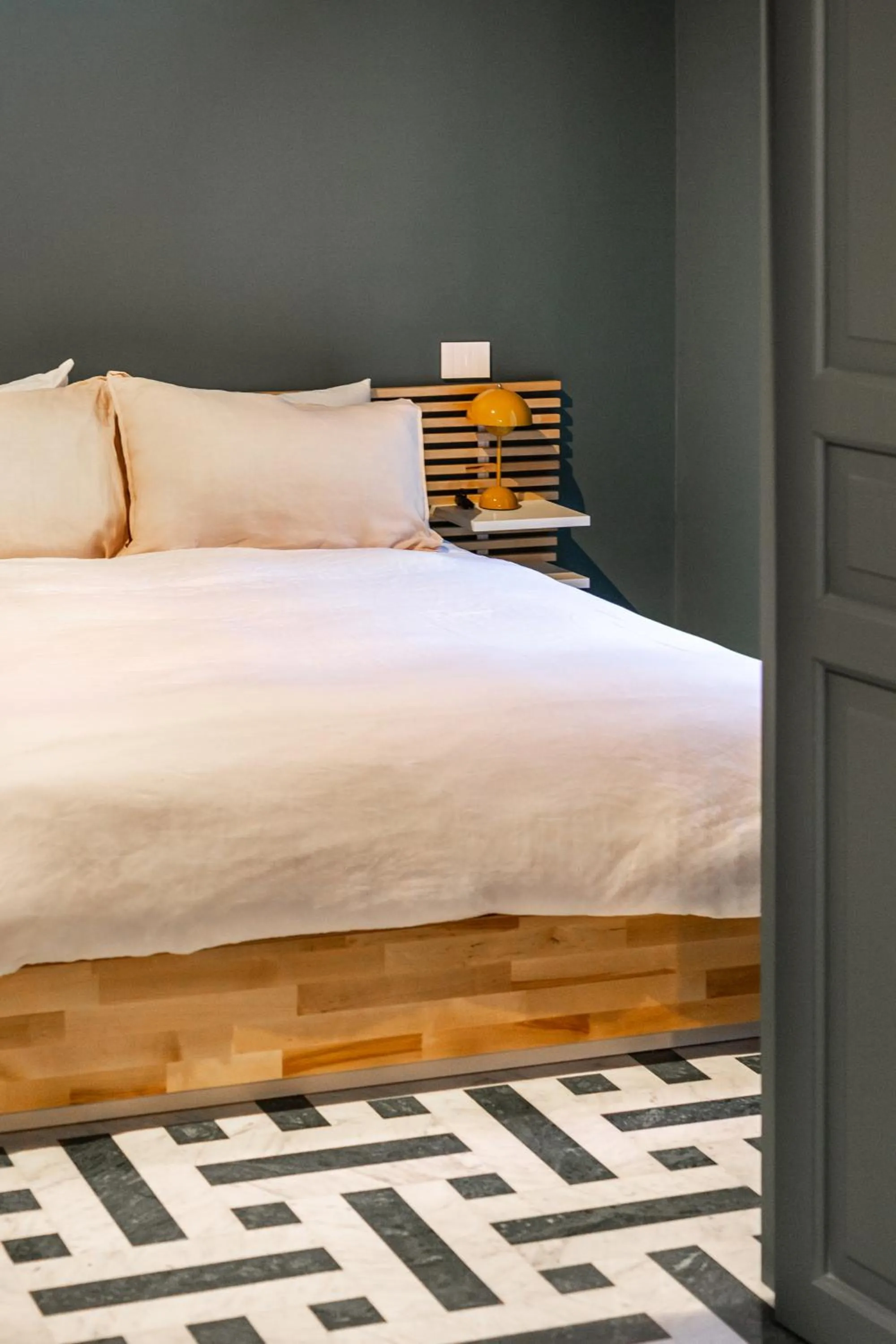 Bed in Le Stanze al Genio di Darlon