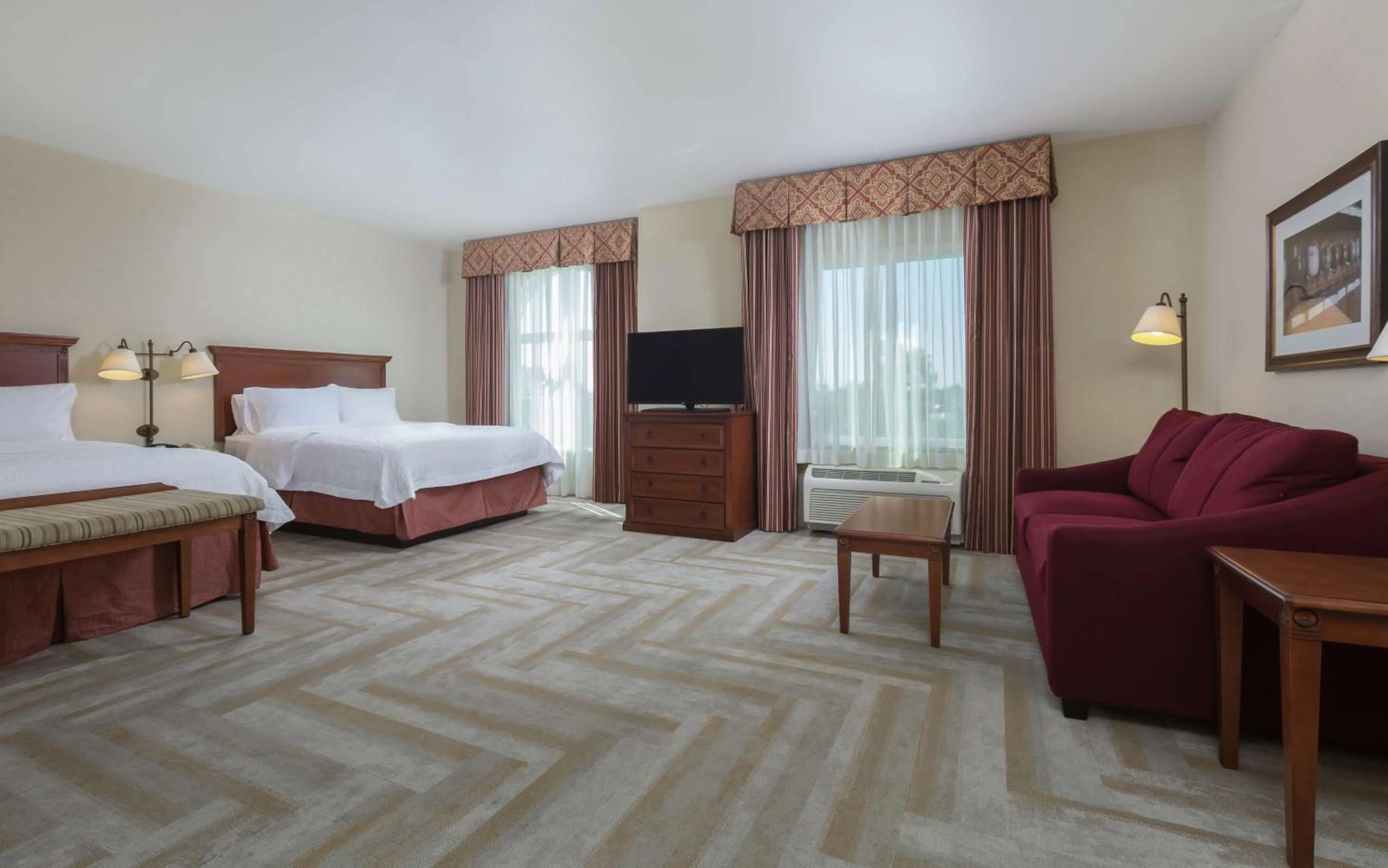 Bedroom, Bed in Hampton Inn & Suites Lodi