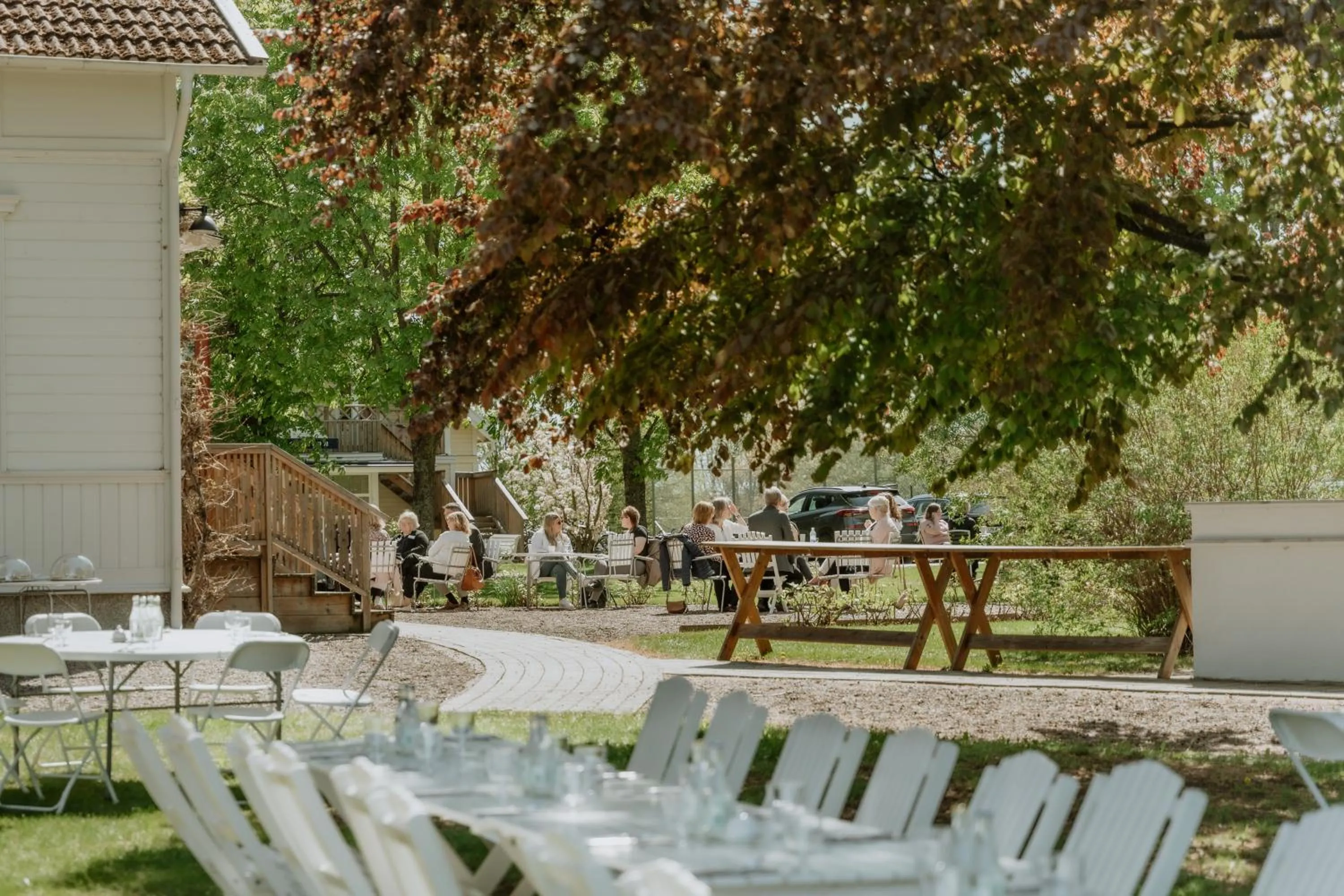 Patio in Wisingsö Hotell