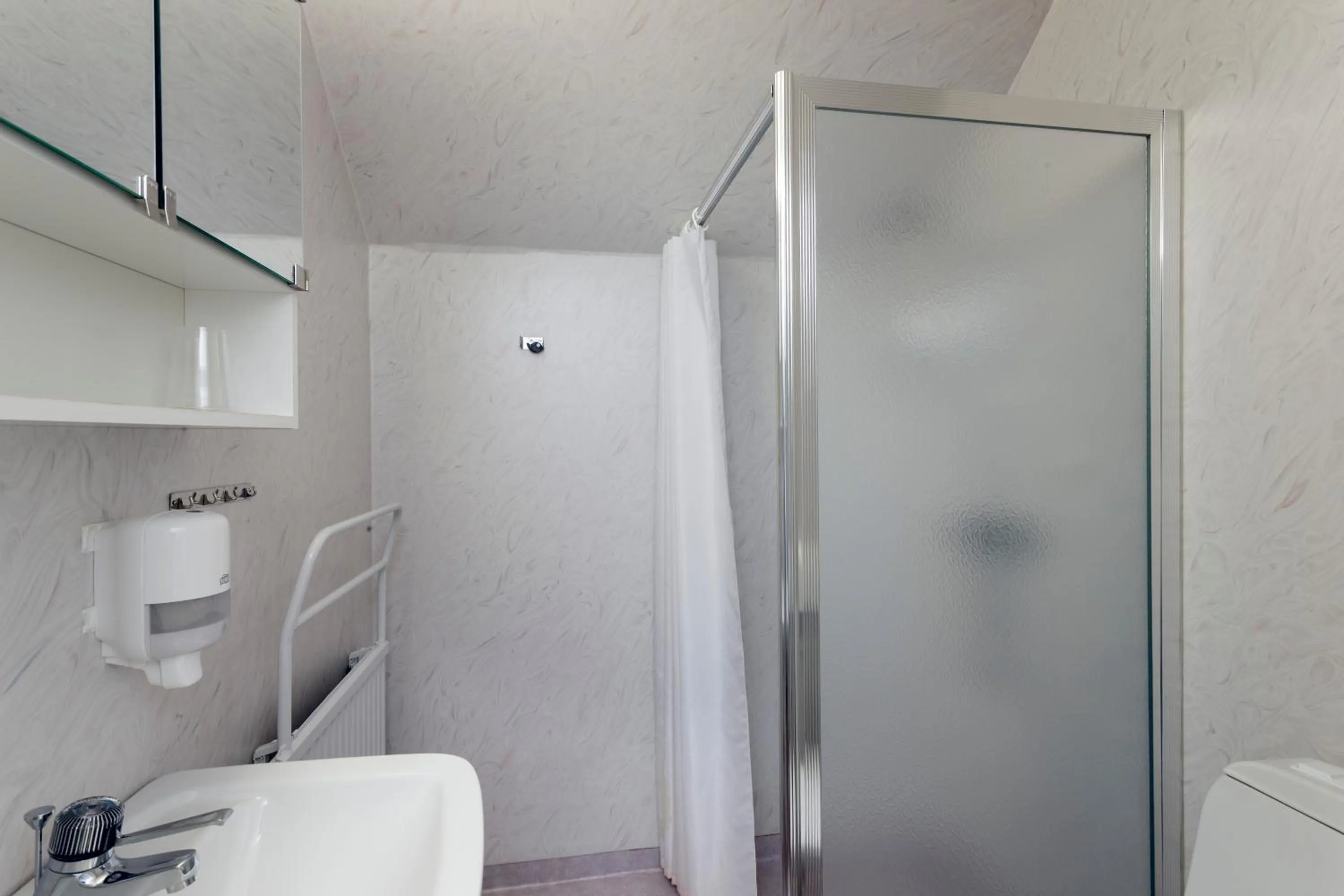 Shower in Wisingsö Hotell