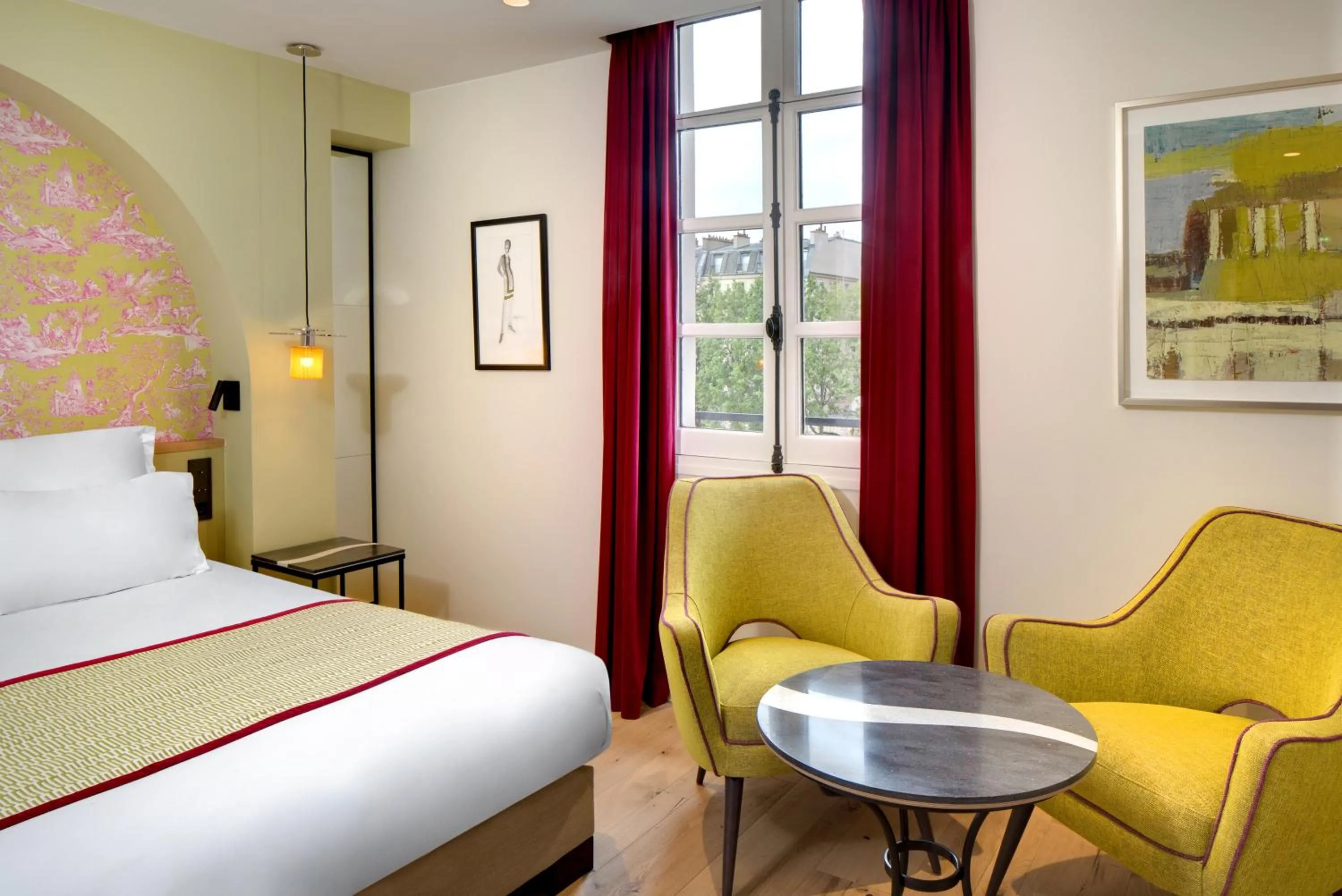 Bedroom, Bed in Les Rives de Notre-Dame