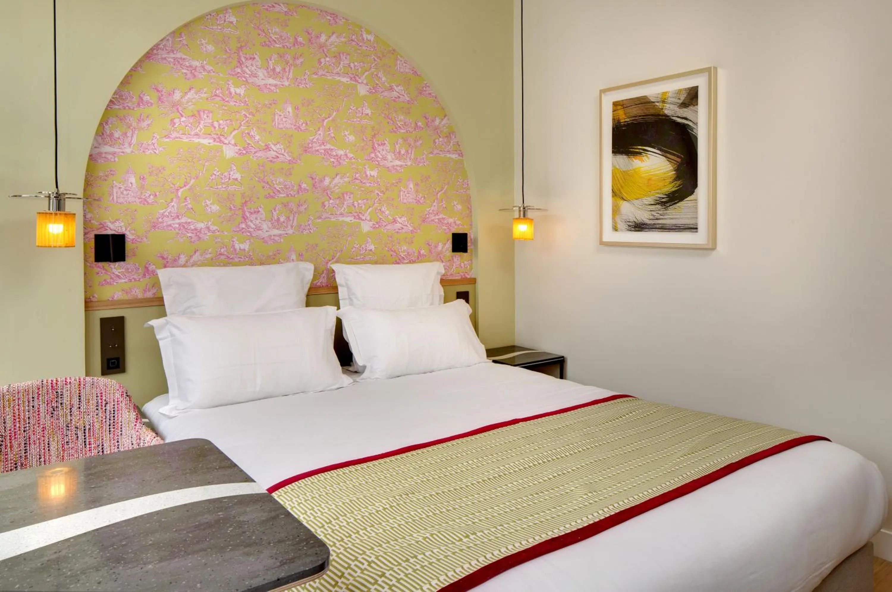 Bedroom, Bed in Les Rives de Notre-Dame