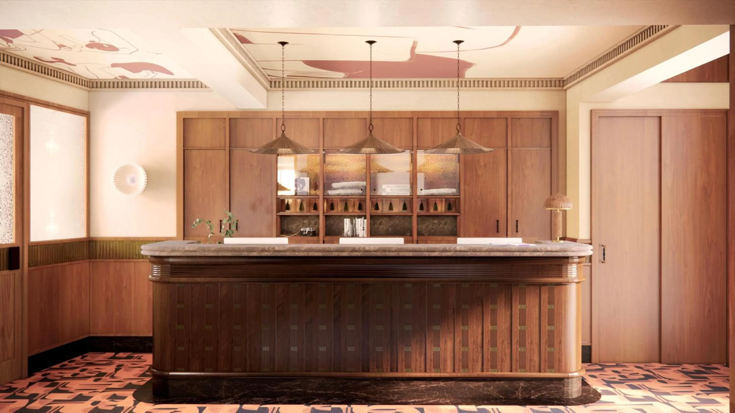 Lobby or reception in Hôtel des 3 Collèges