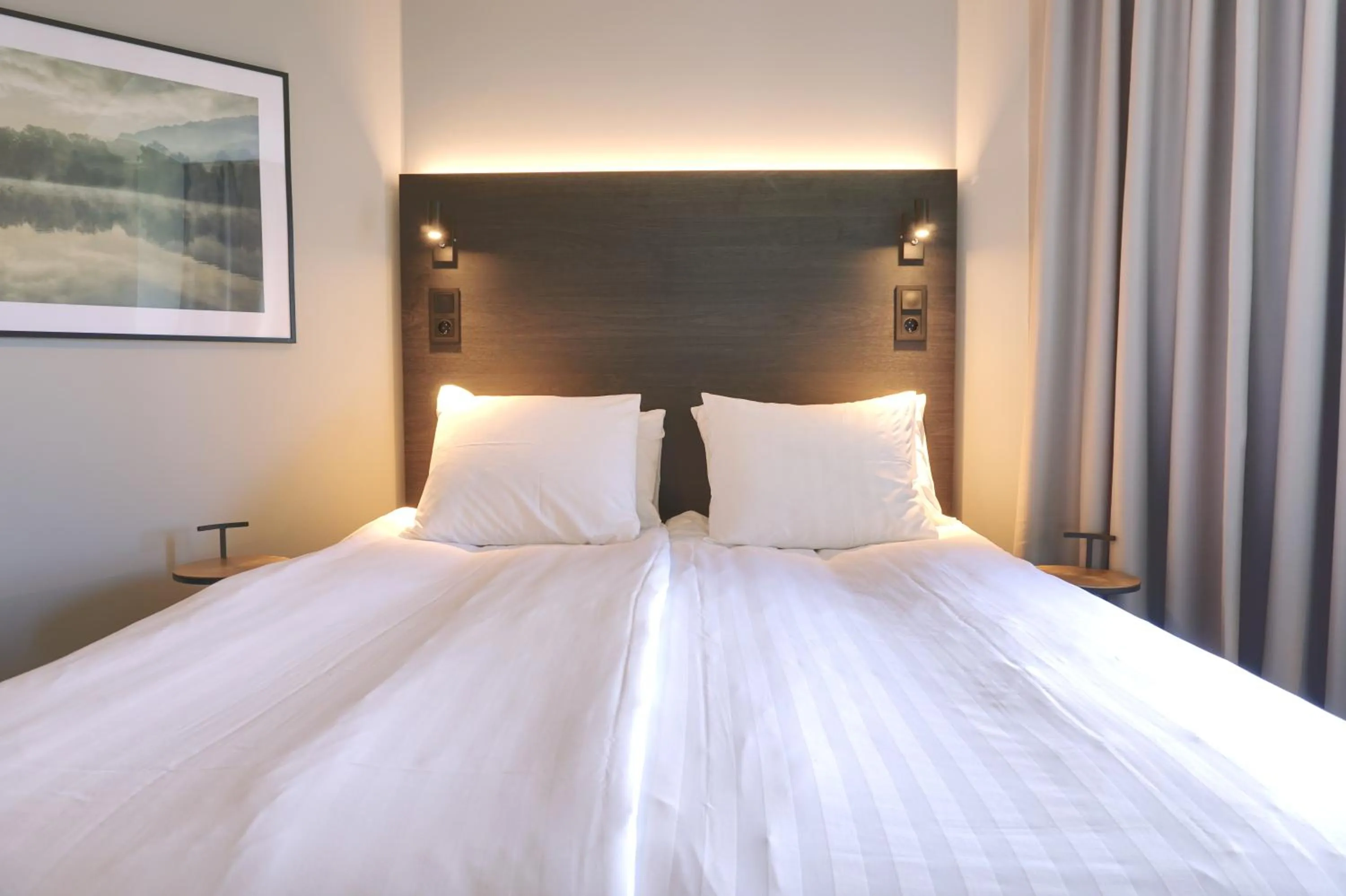 Bed in First Hotel Jönköping