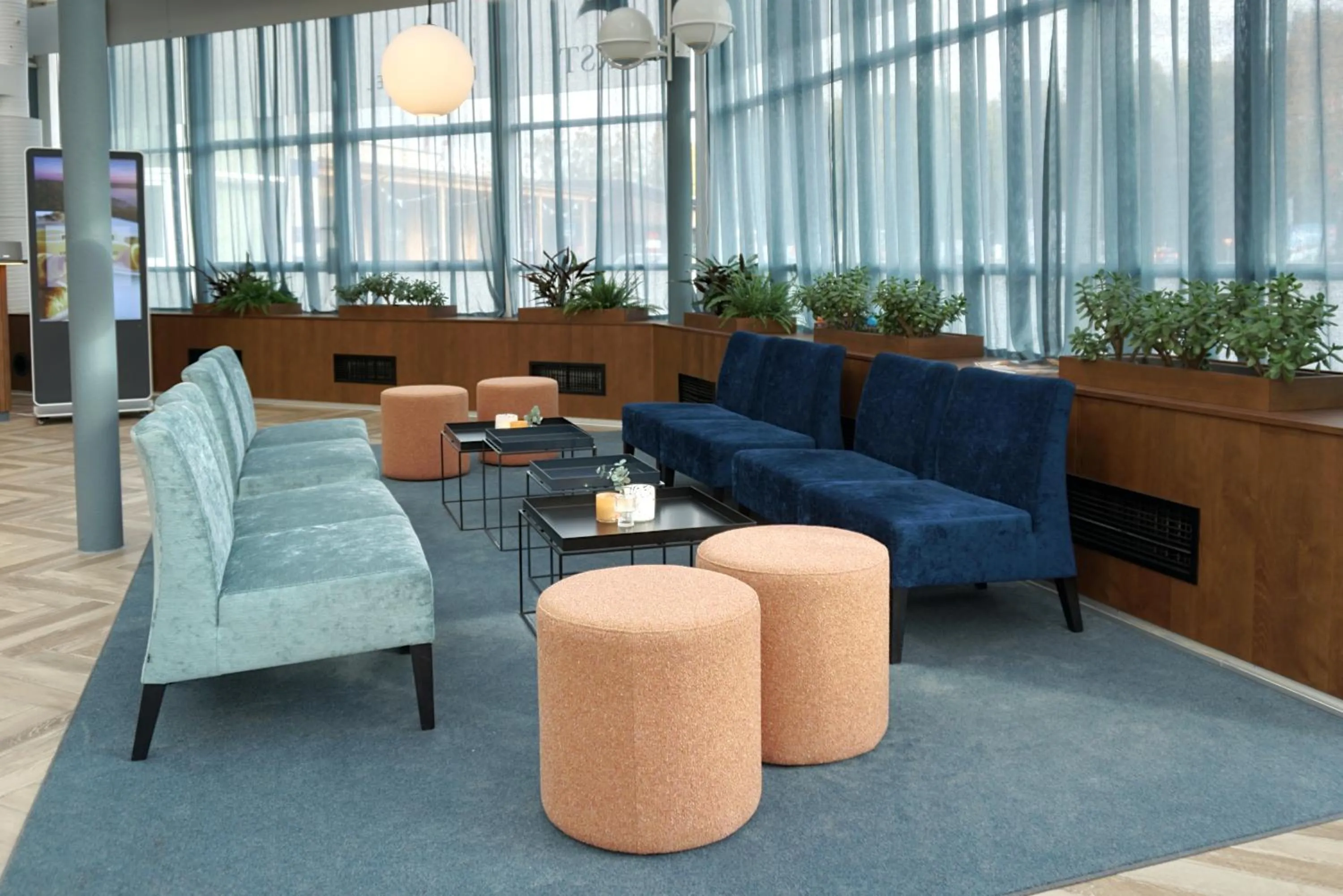 Seating area in First Hotel Jönköping